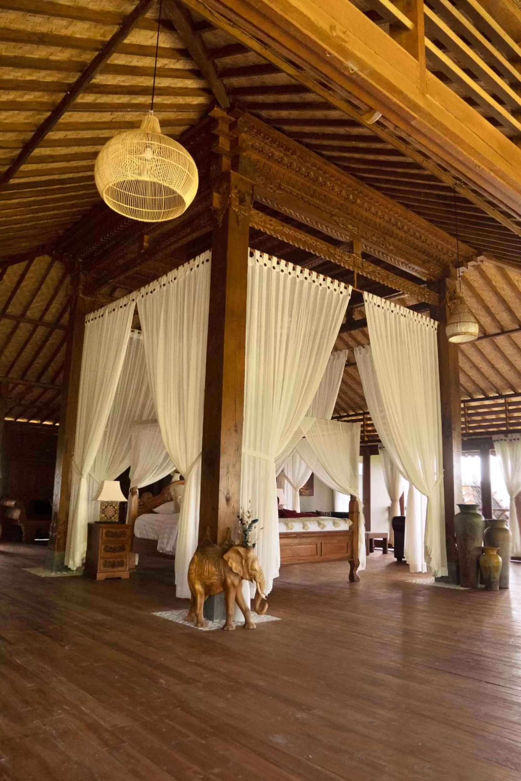Bedroom in Tanah Damai Hotel