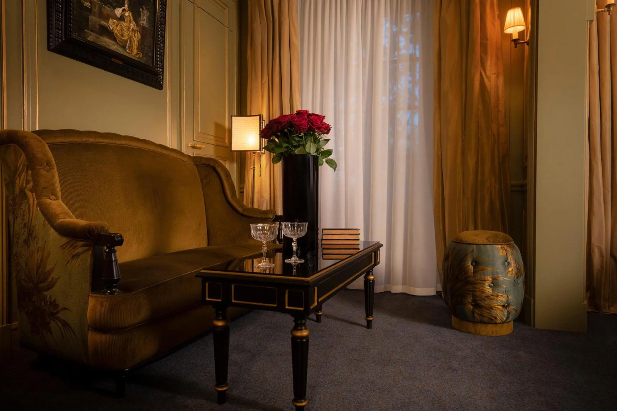 Living room in Maison Proust, Hotel & Spa La Mer