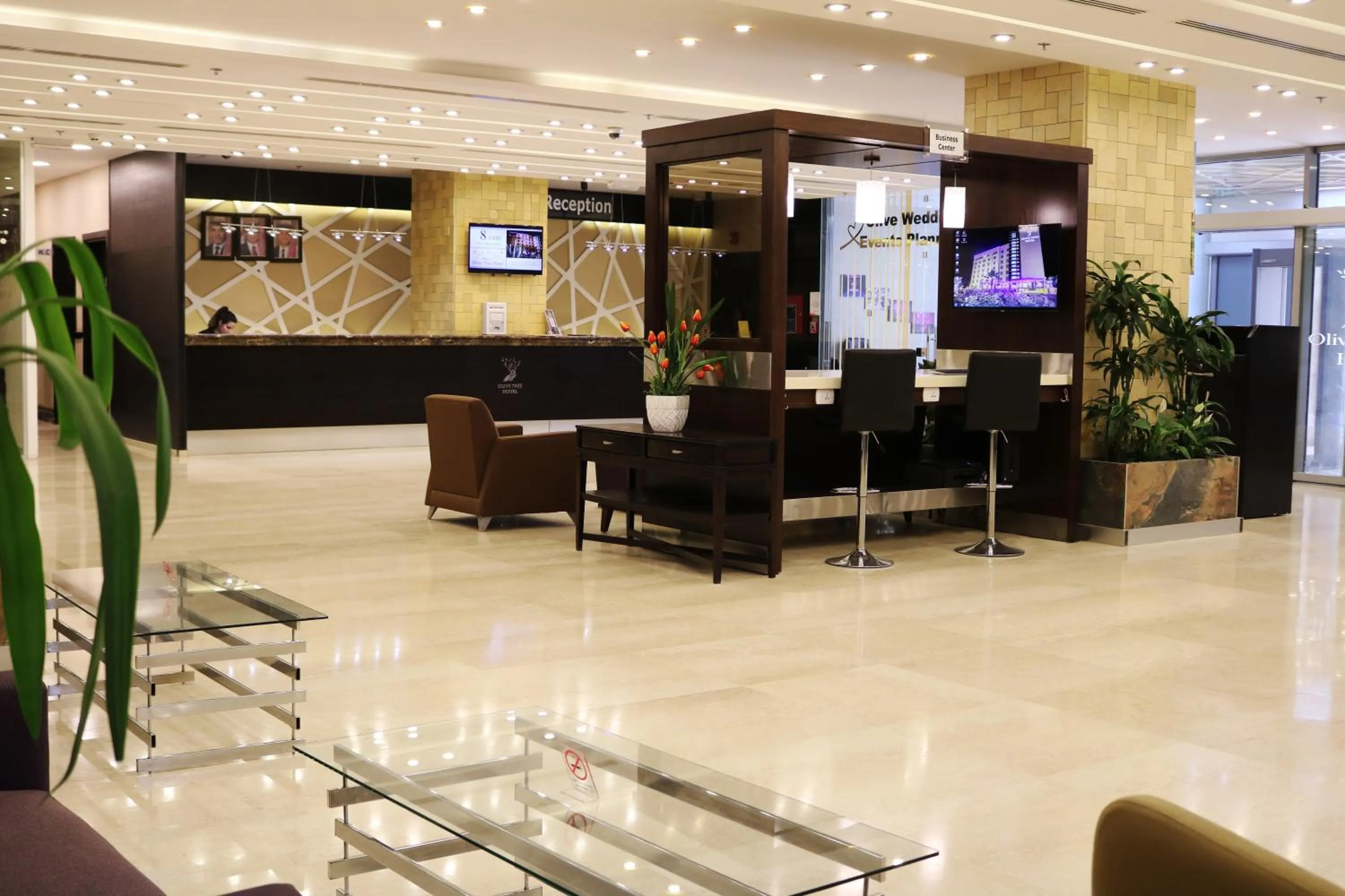 Lobby or reception in Olive Tree Amman