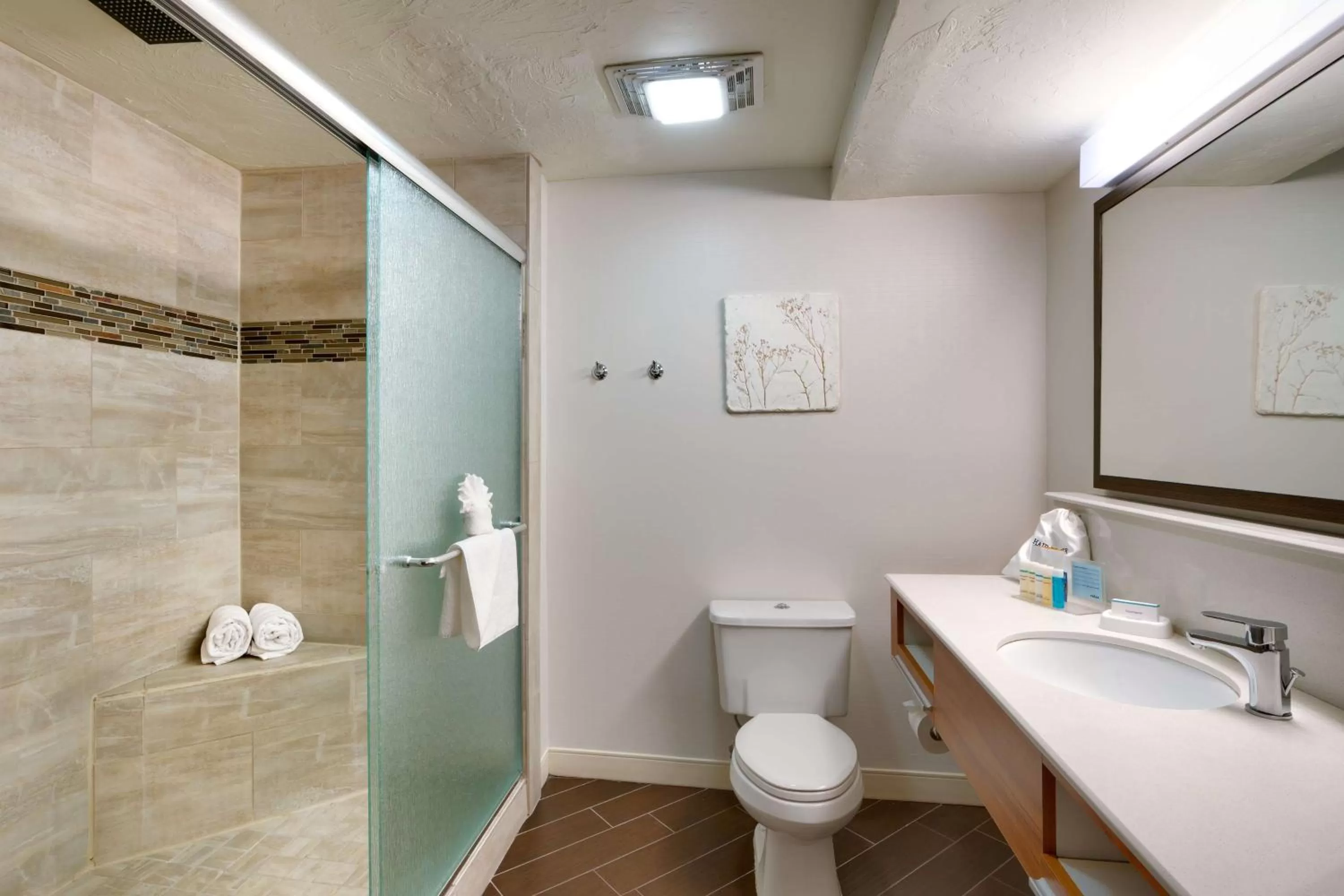 Bathroom in Spark by Hilton Salt Lake City Central