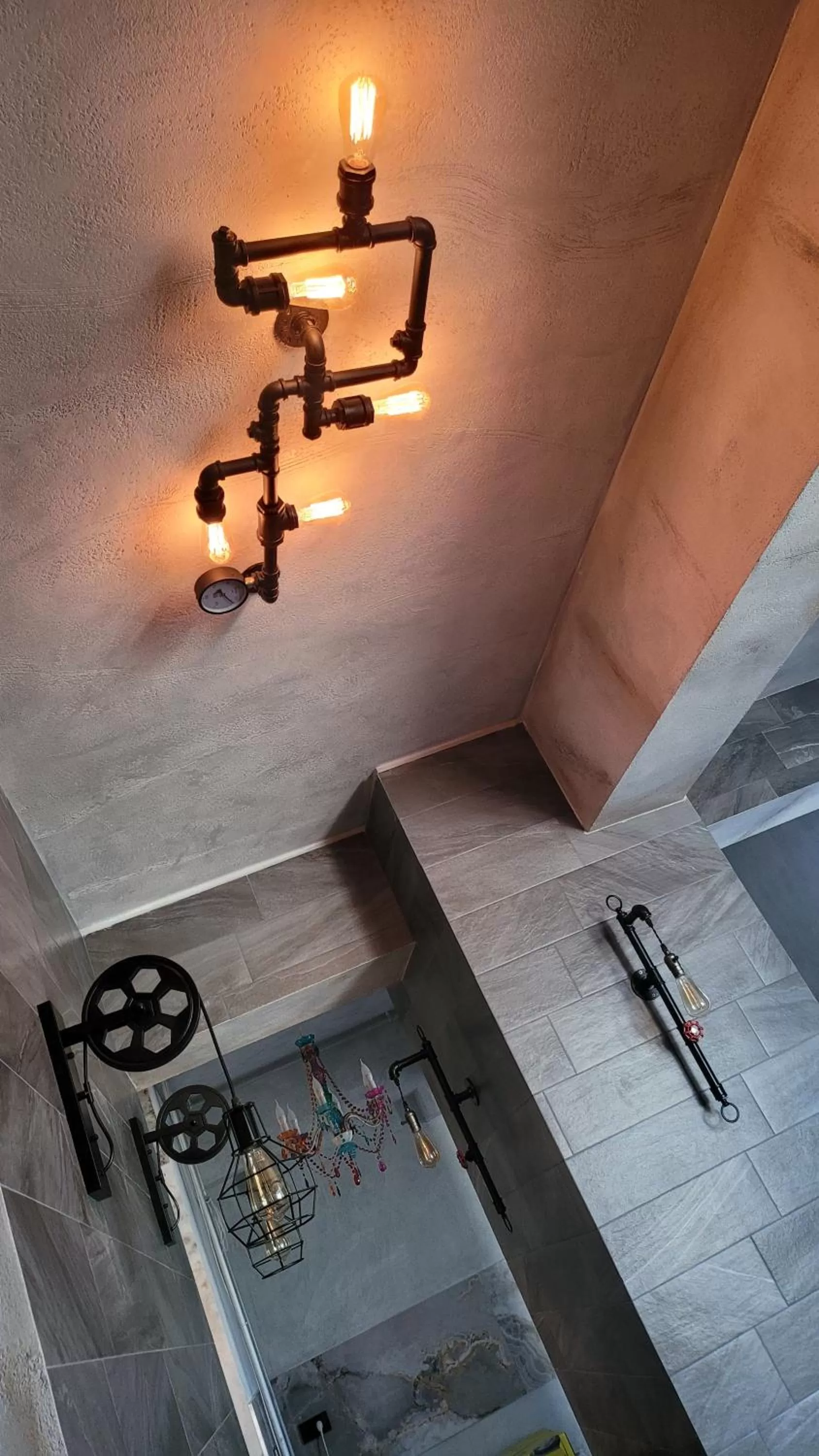 Decorative detail, Bathroom in Terrace Suites Iasi