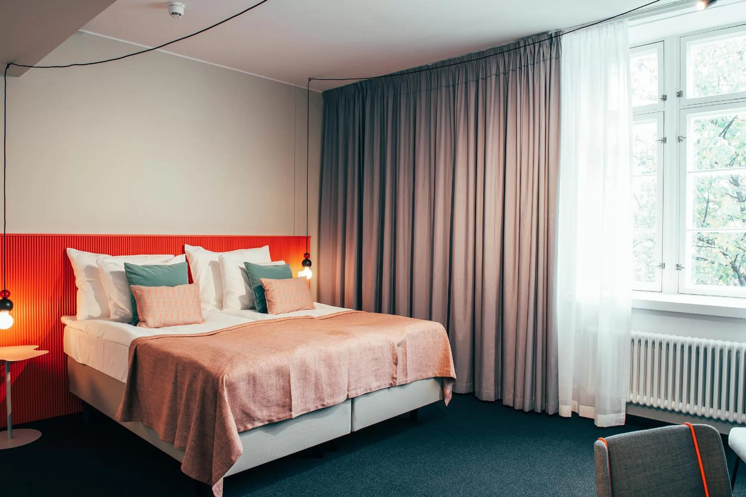 Bedroom, Bed in The Folks Hotel Konepaja