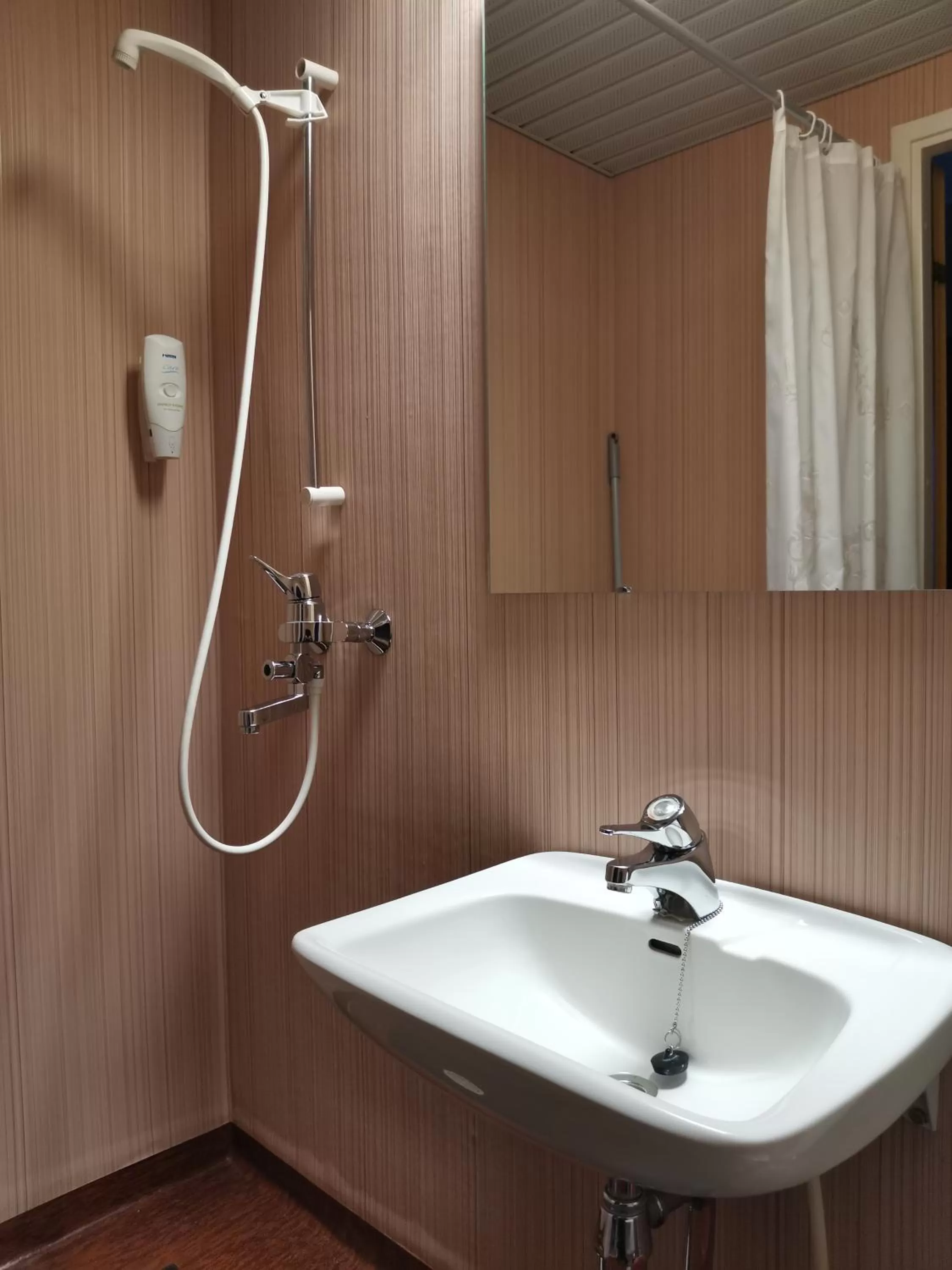 Decorative detail, Bathroom in Hotel Kemijärvi