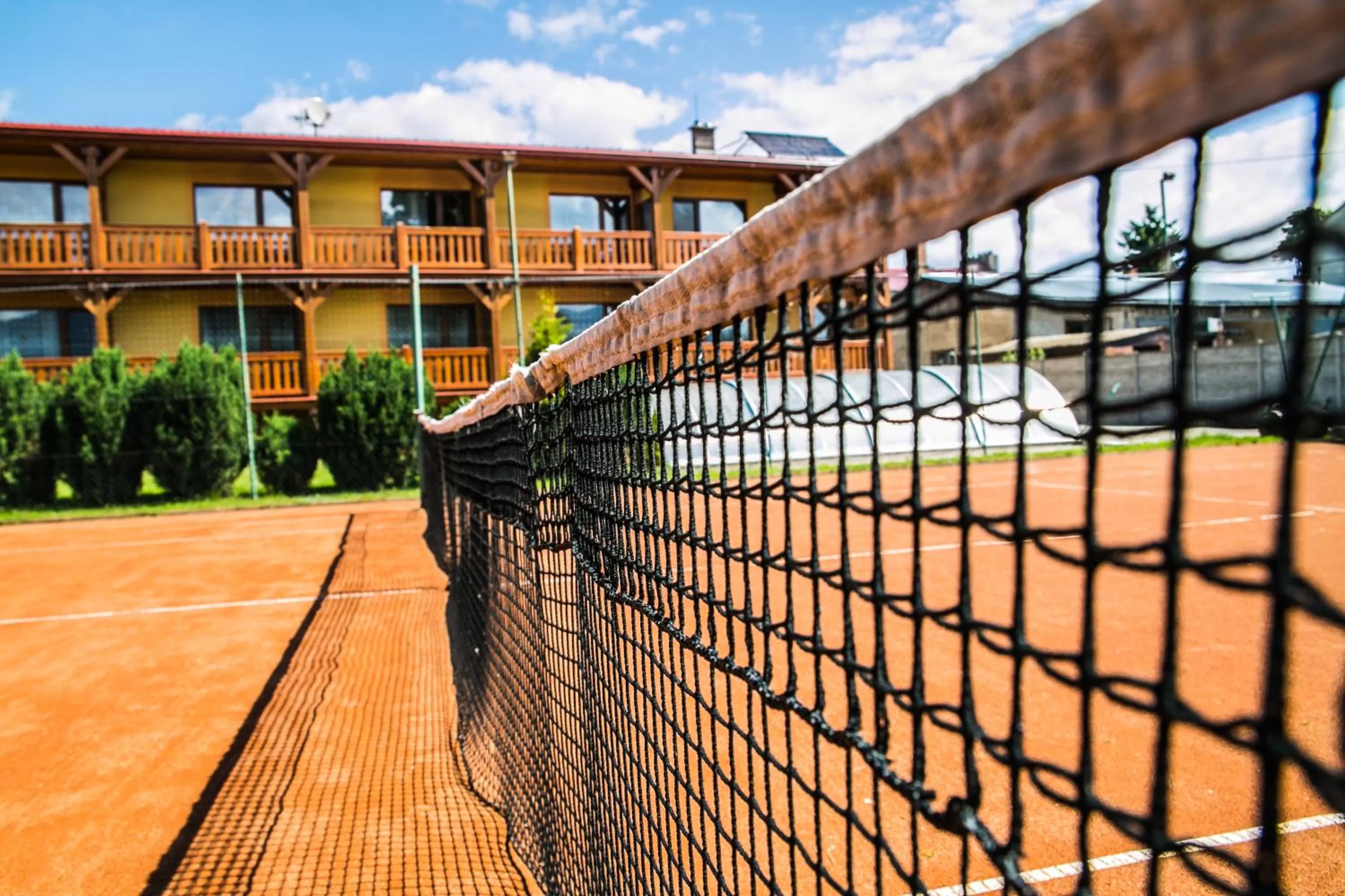 Tennis court in Penzion Fako