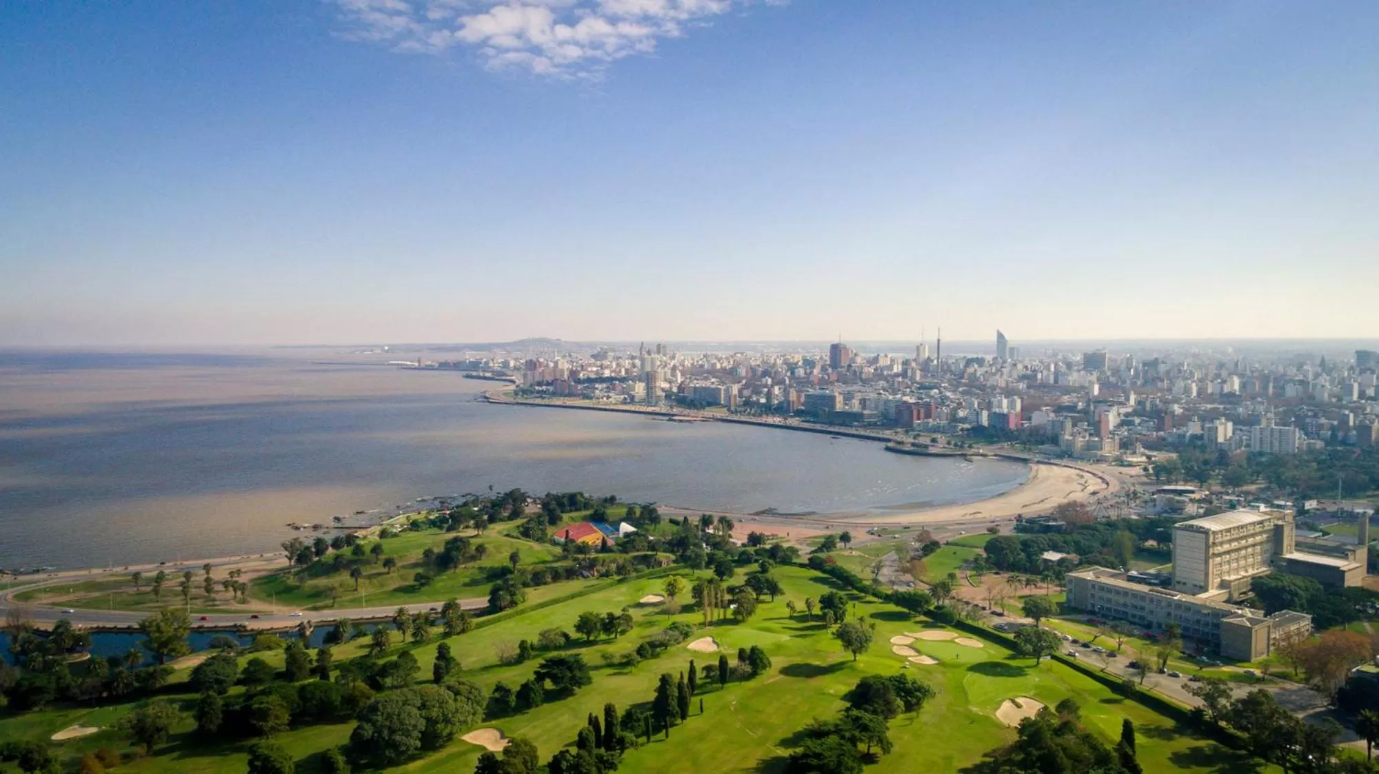 Golfcourse in Hyatt Centric Montevideo