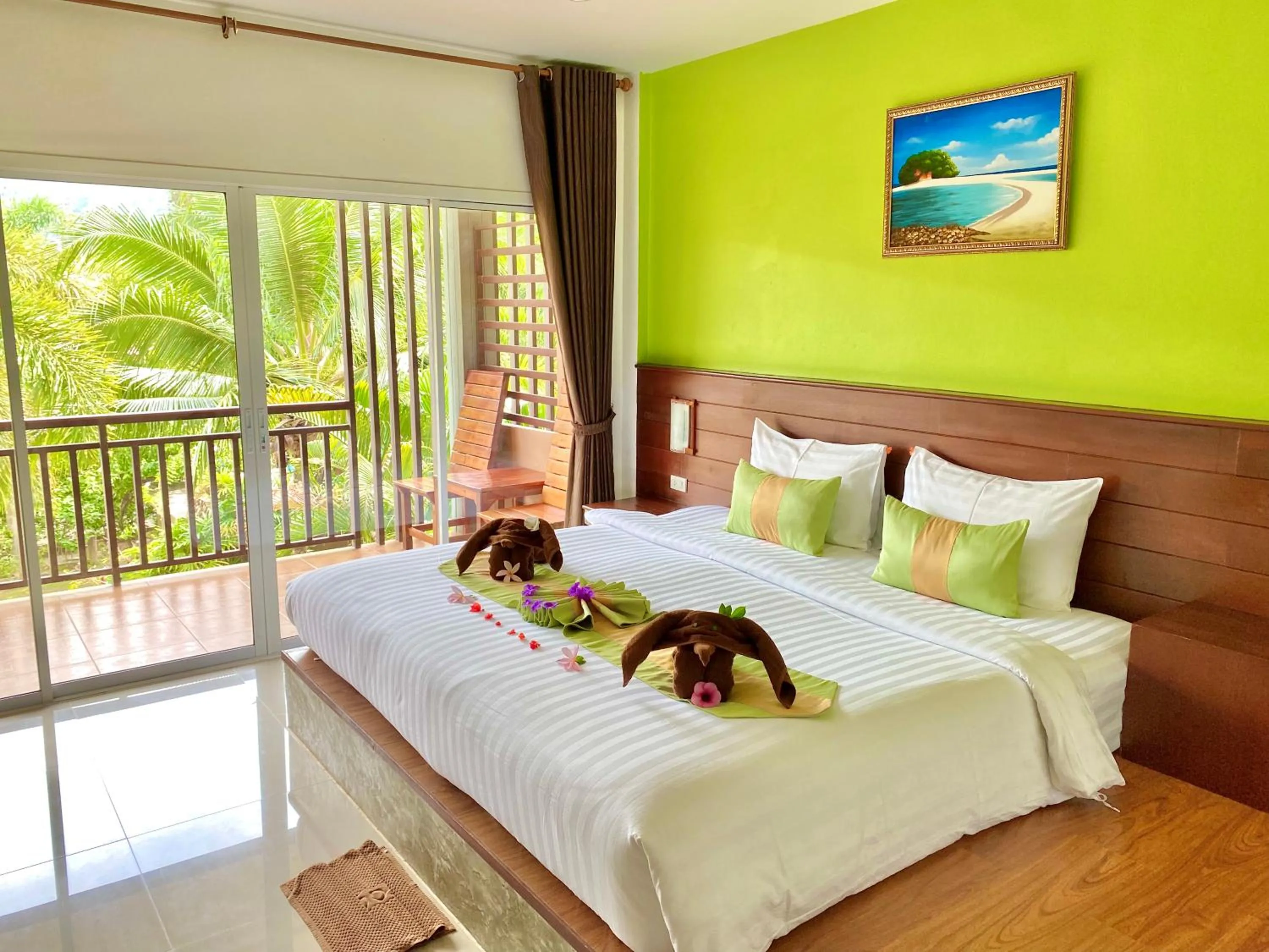 Bedroom, Bed in Hatzanda Lanta Resort - SHA Extra Plus