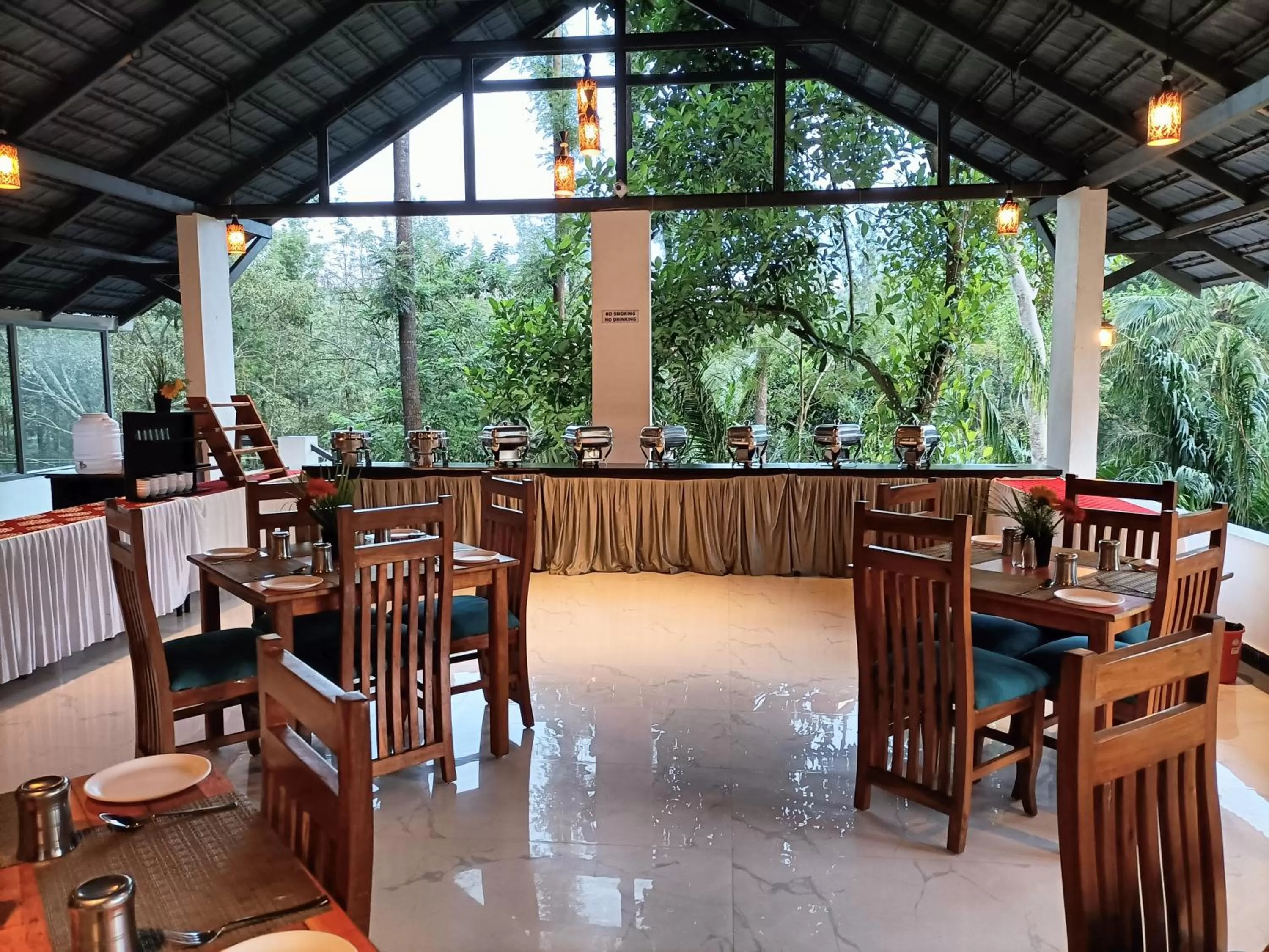 Restaurant/Places to Eat in The Spectrum Resort, Chikmagalur