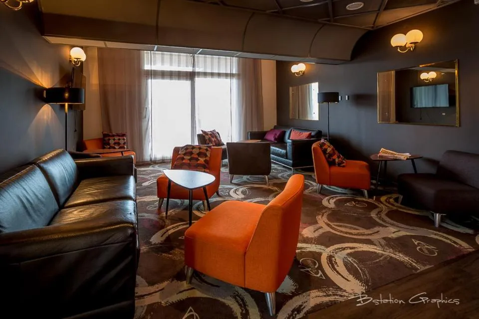 Lounge or bar in Hotell Valhall