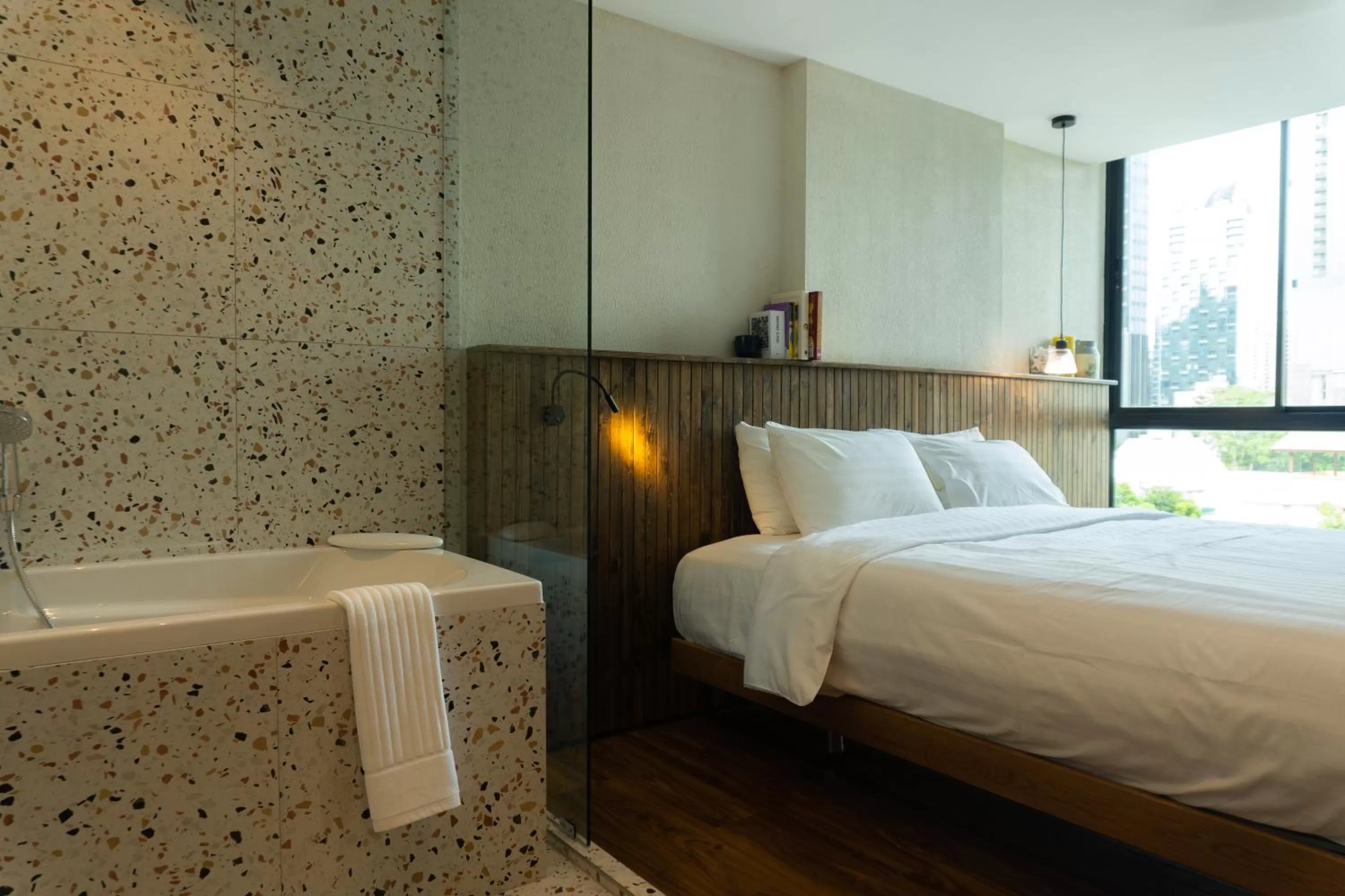 Photo of the whole room, Bed in karaarom hotel