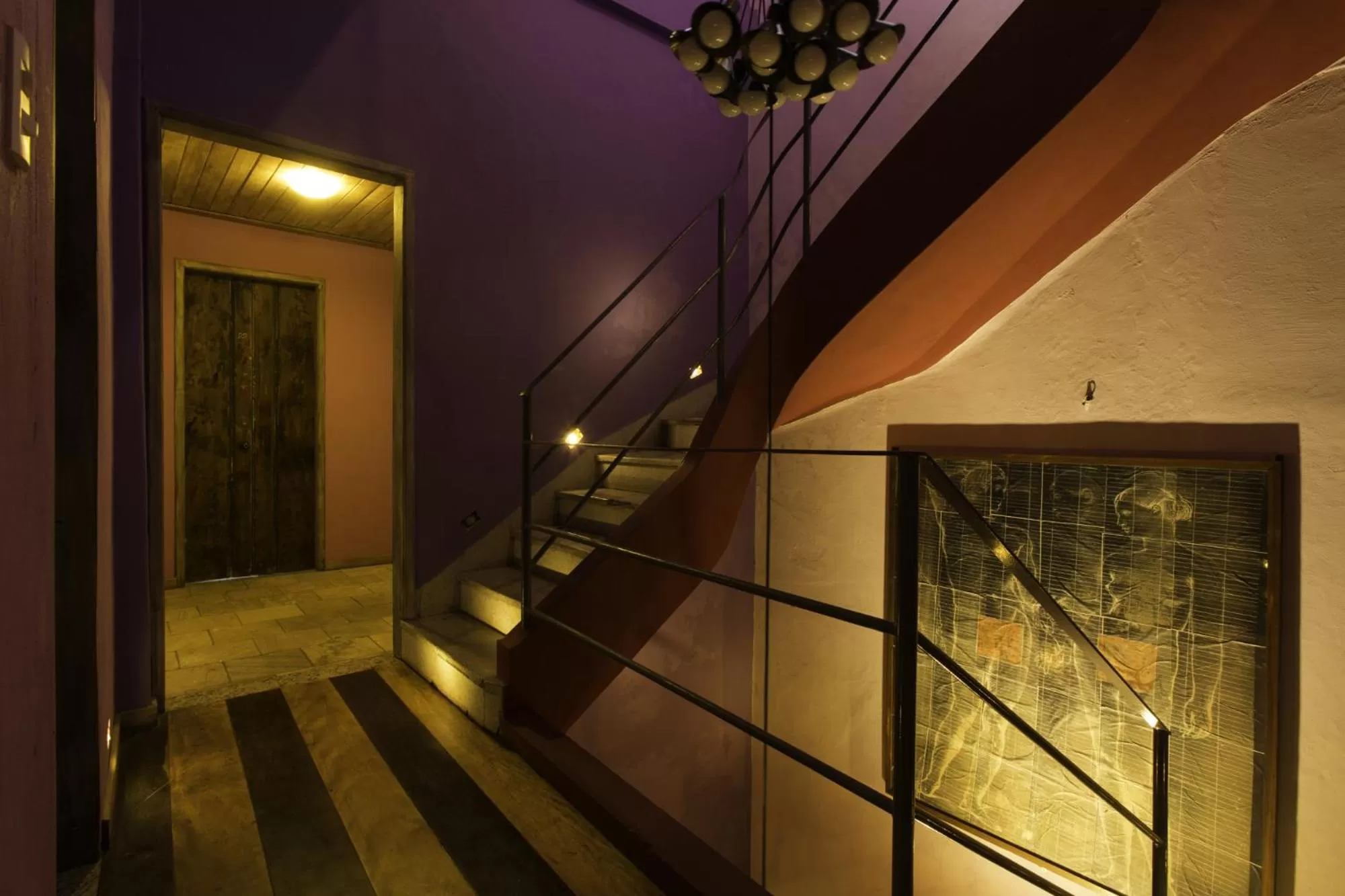 Decorative detail in Bahiacafé Hotel