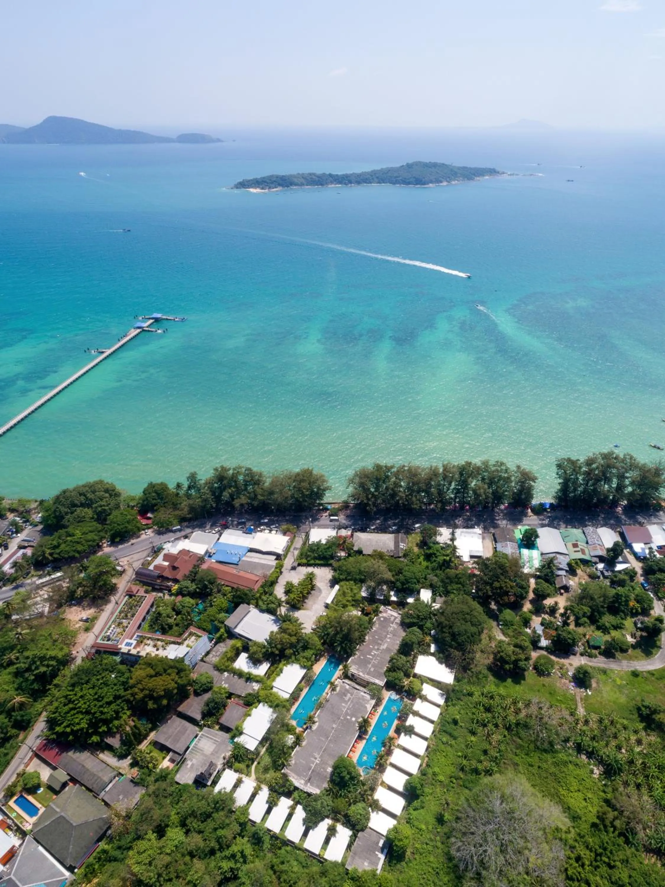 Bird's eye view in Phuket Sea Resort SHA Extra Plus