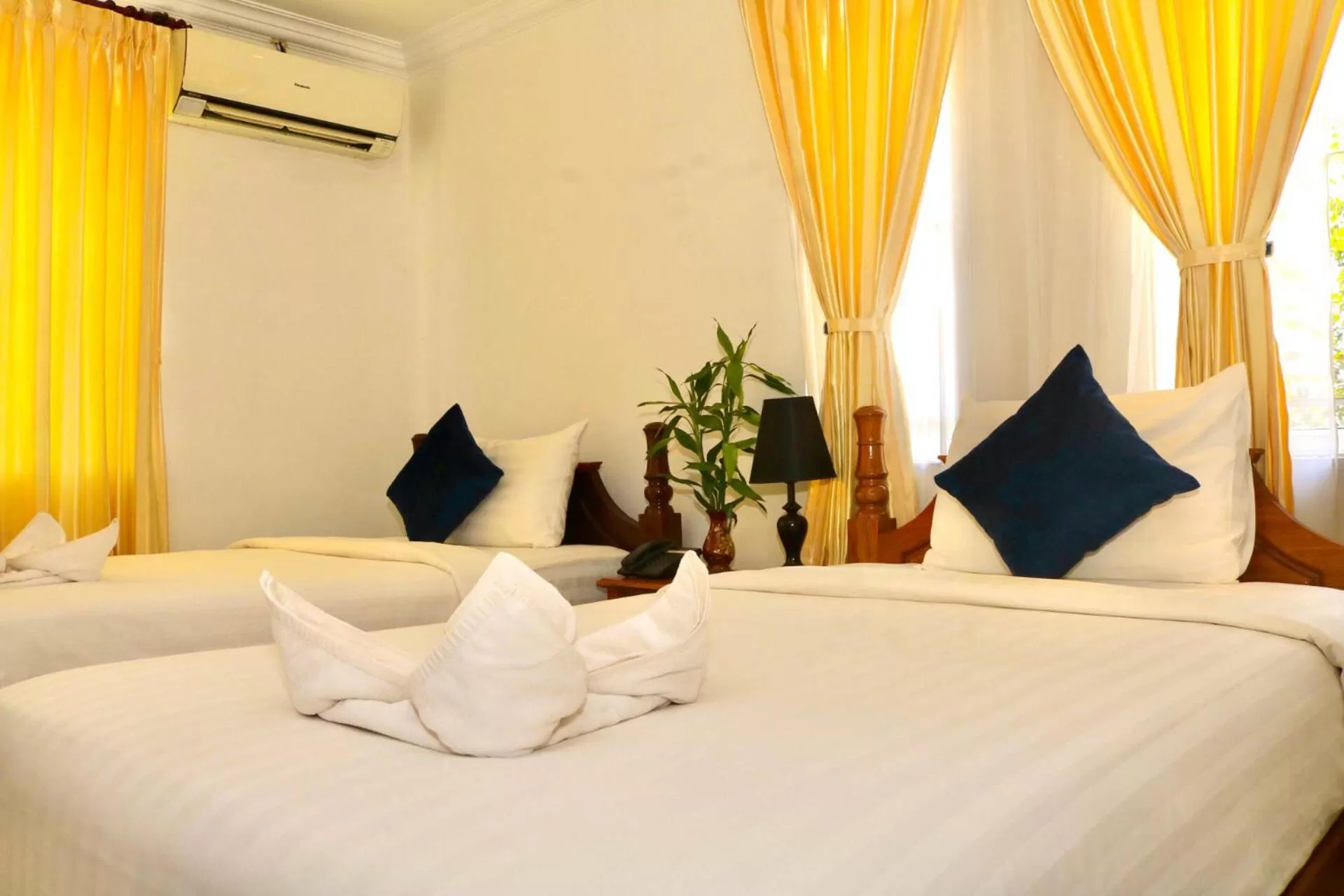 Bed in The Blanc Residence