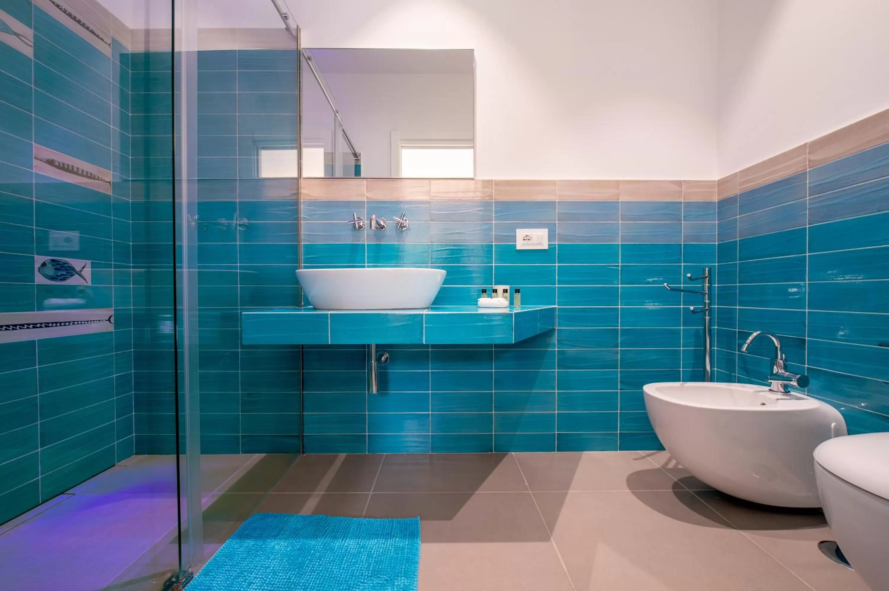 Shower in Casa Evelina Sorrento