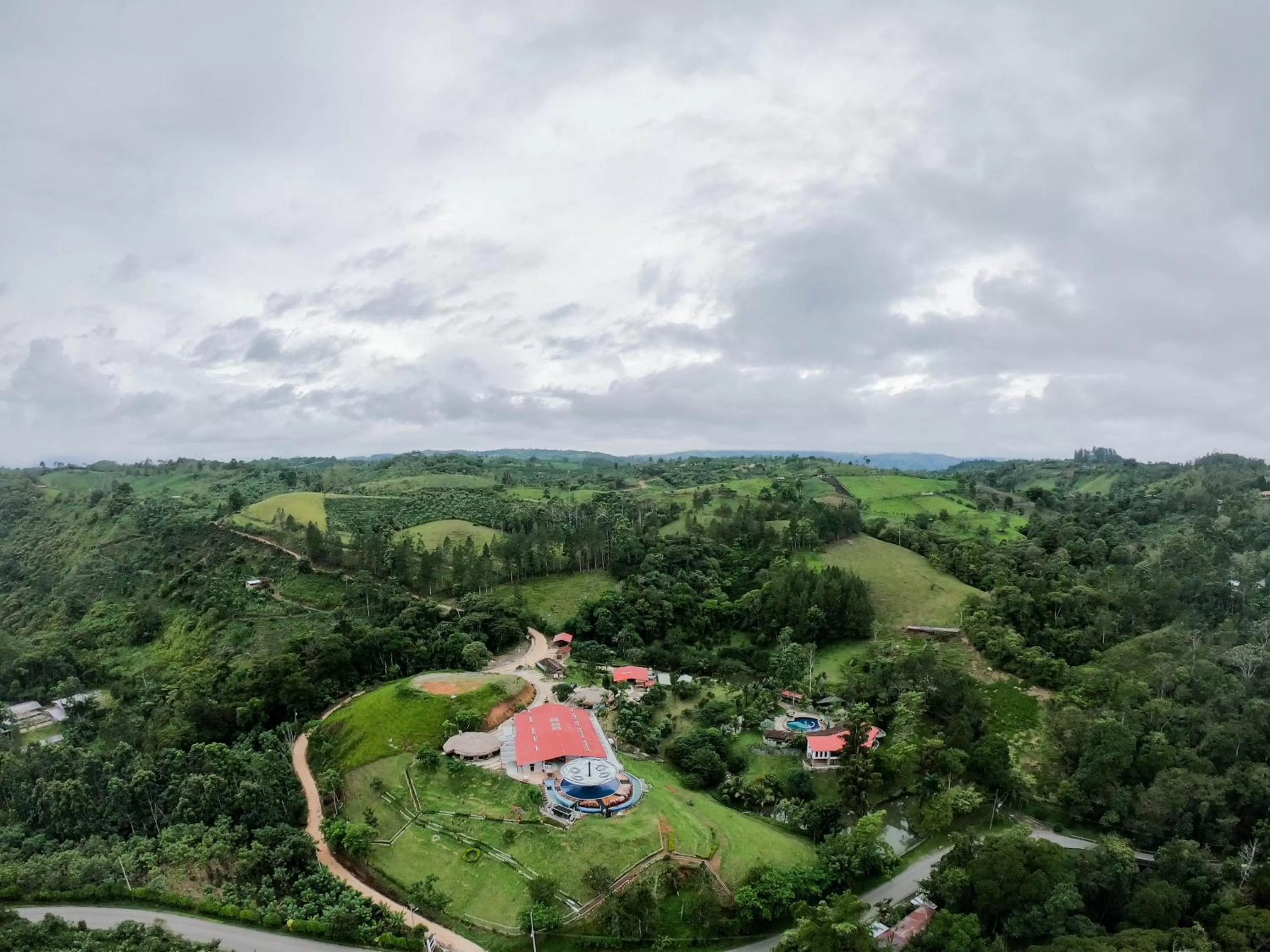 Natural landscape, Bird's-eye View in Hotel Hacienda Don Paolo