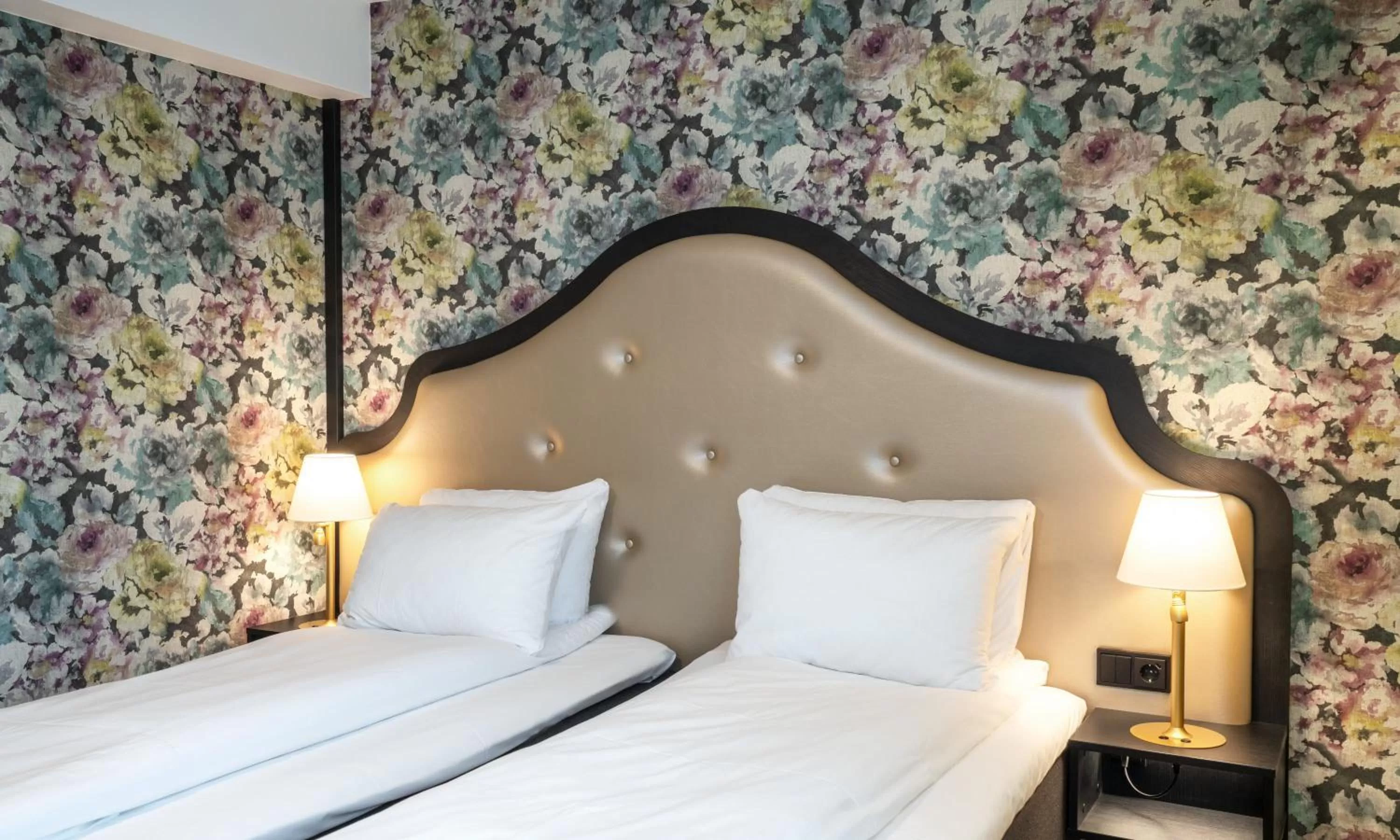 Bed in Thon Hotel Cecil