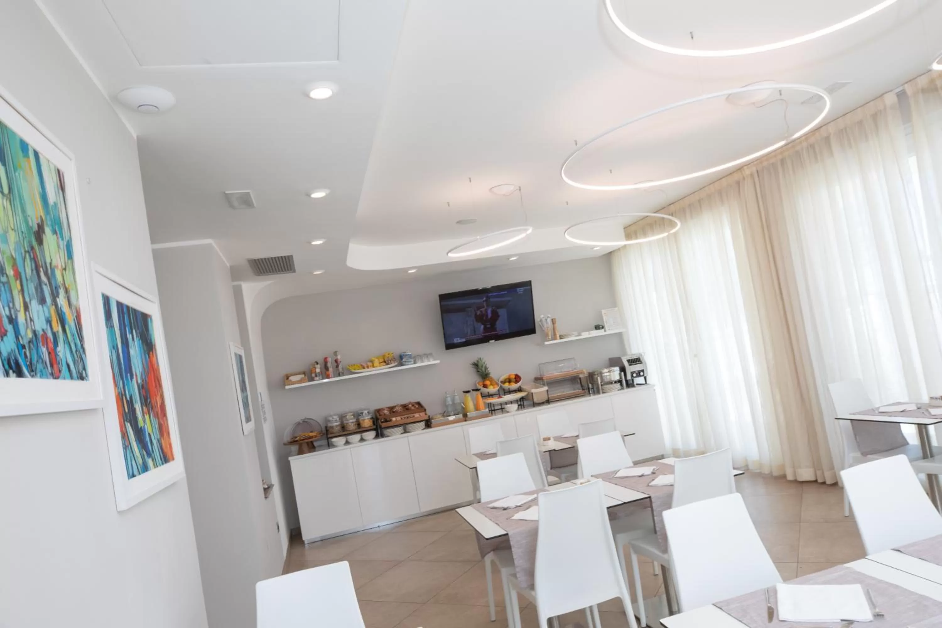 Dining area in Hotel Baby