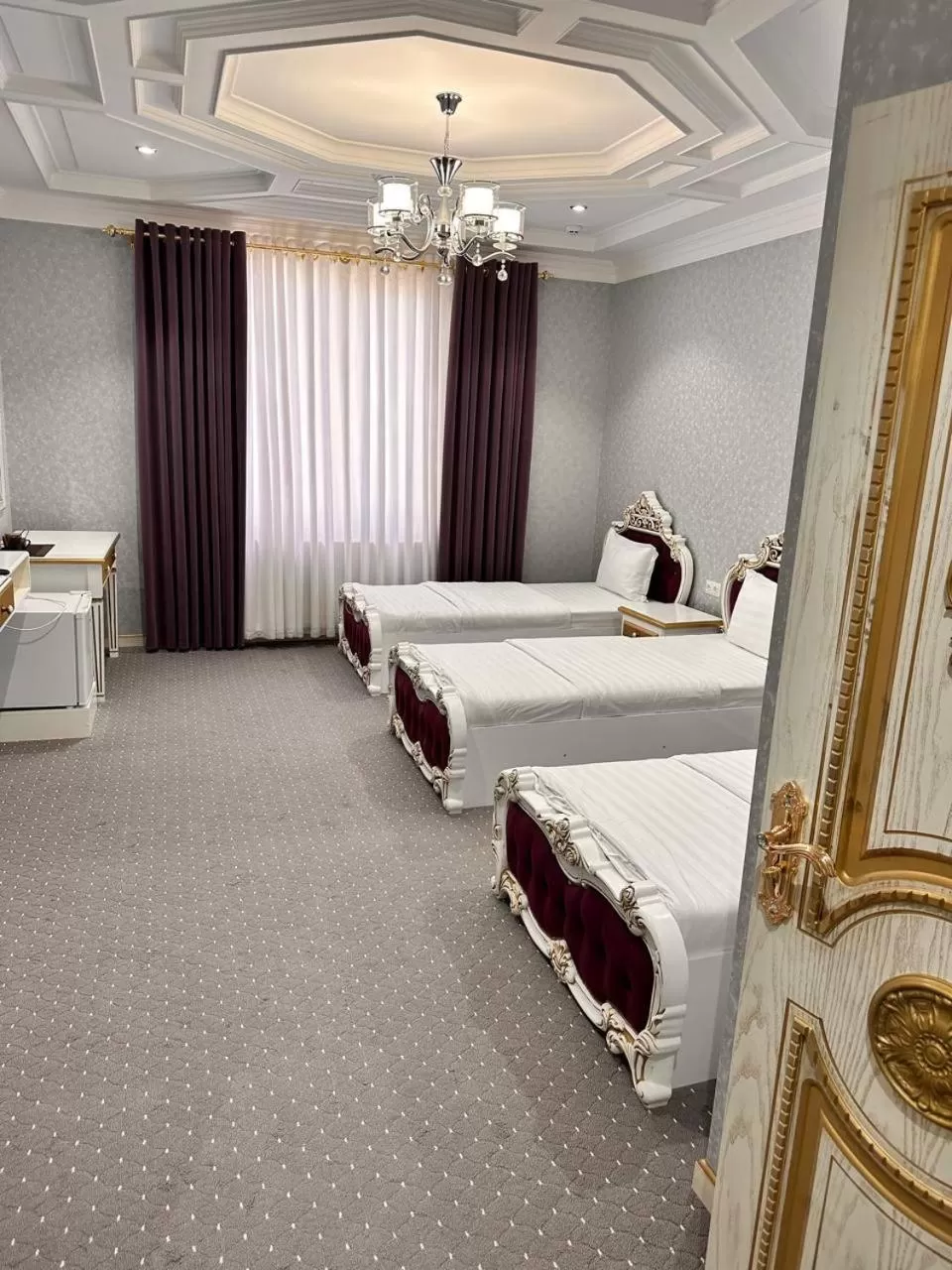 Photo of the whole room, Bed in Suleyman hotel