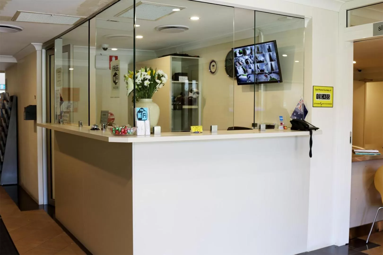 Lobby or reception in Arena Hotel (formerly Sleep Express Motel)