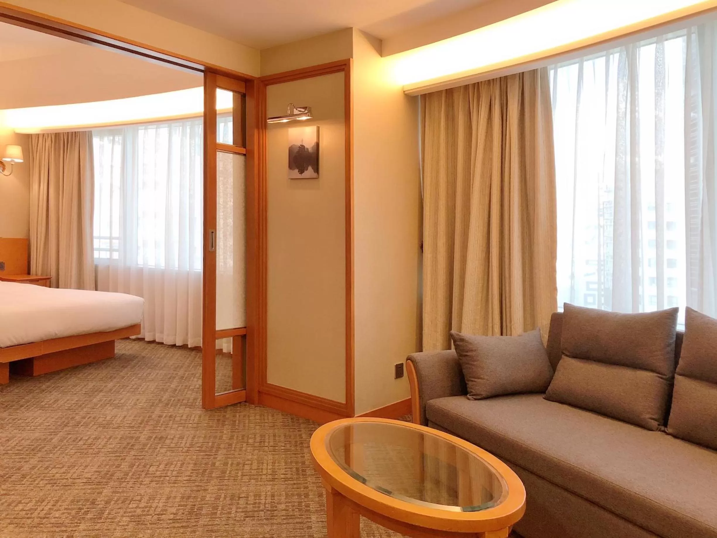 Bed in South Pacific Hotel