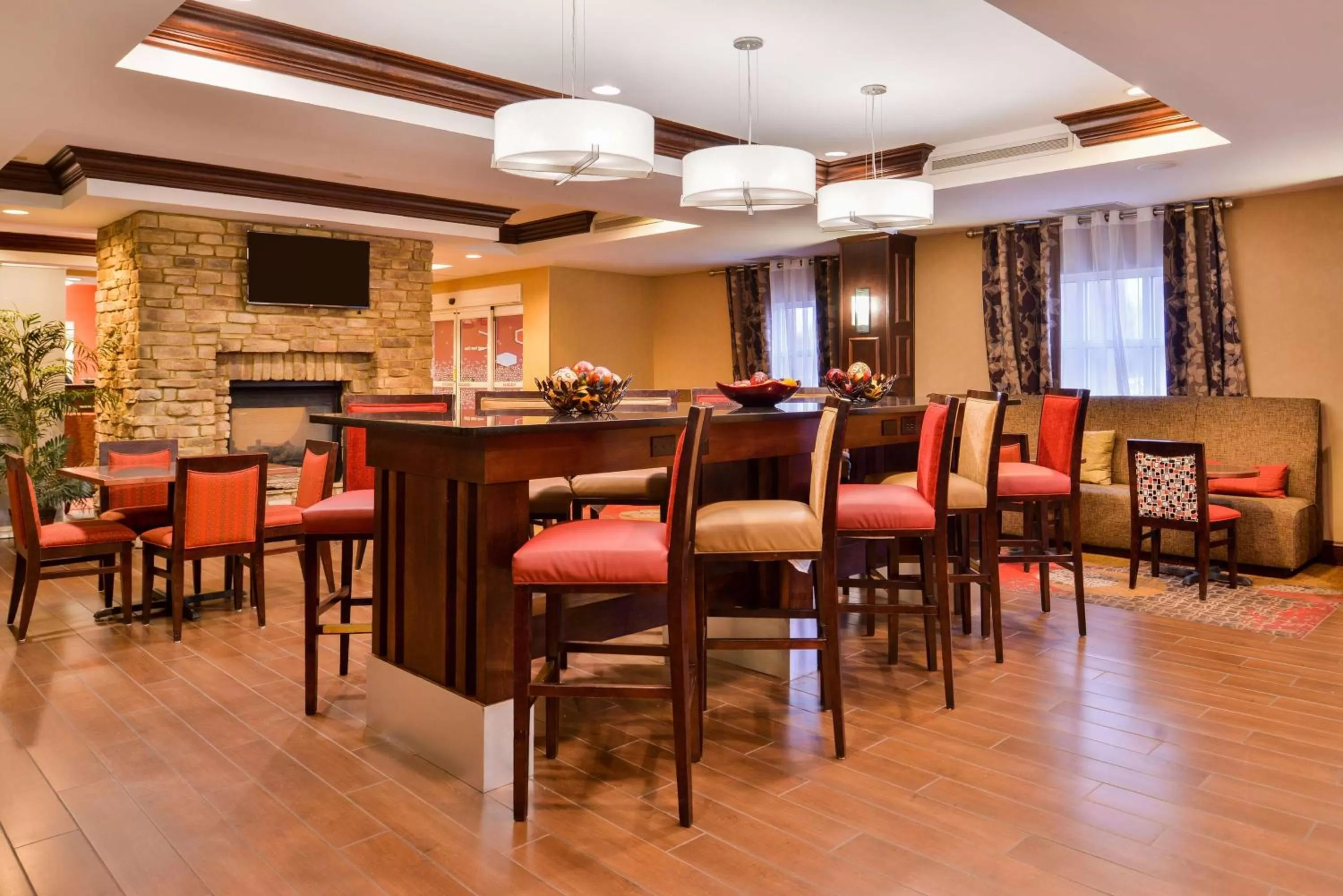 Lobby or reception in Hampton Inn Statesville