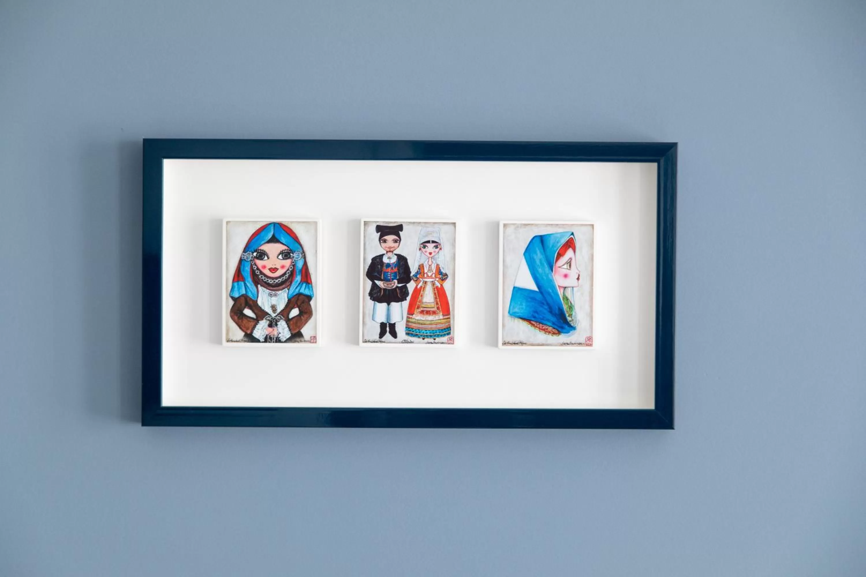 Decorative detail in La Locanda d'Oro