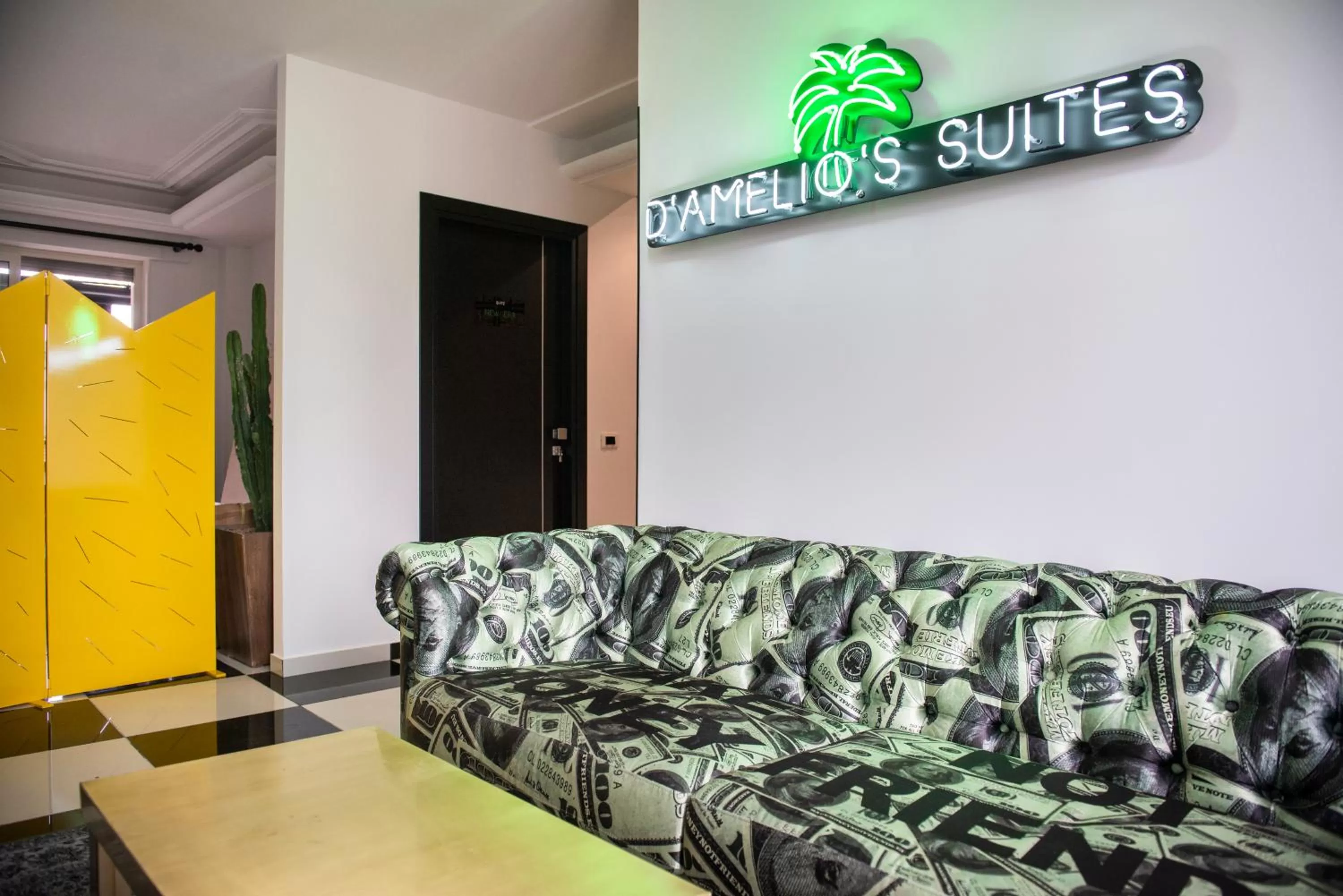 Seating Area in D'amelio'S suites