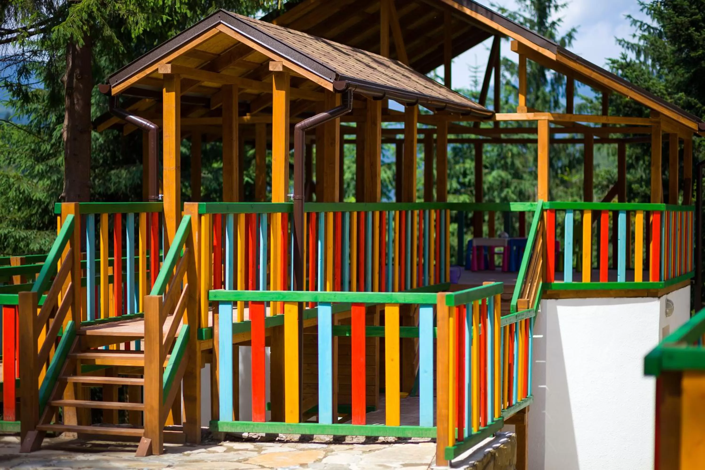 Children play ground in Wellland Hotel