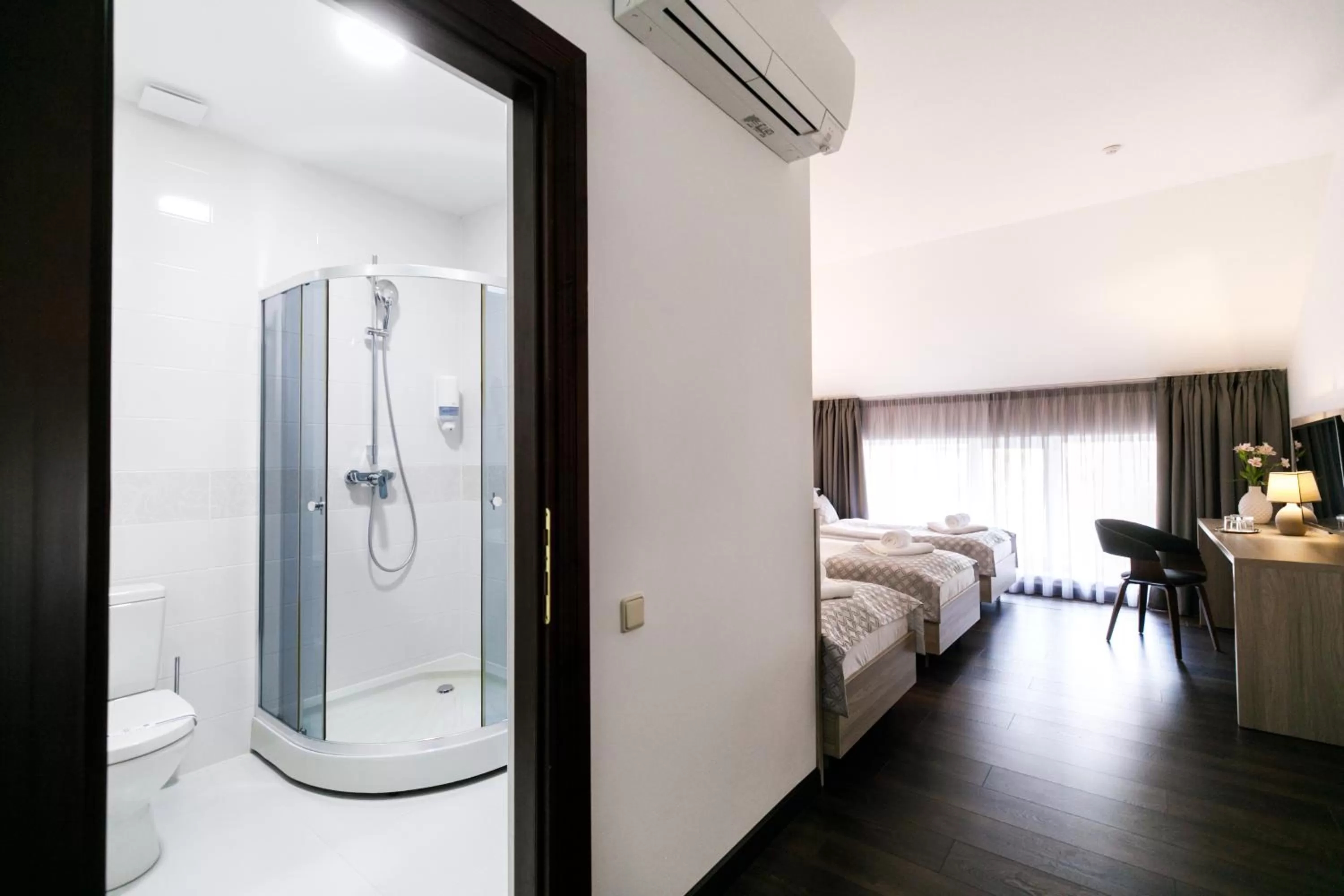 Bed in Hotel Antonio