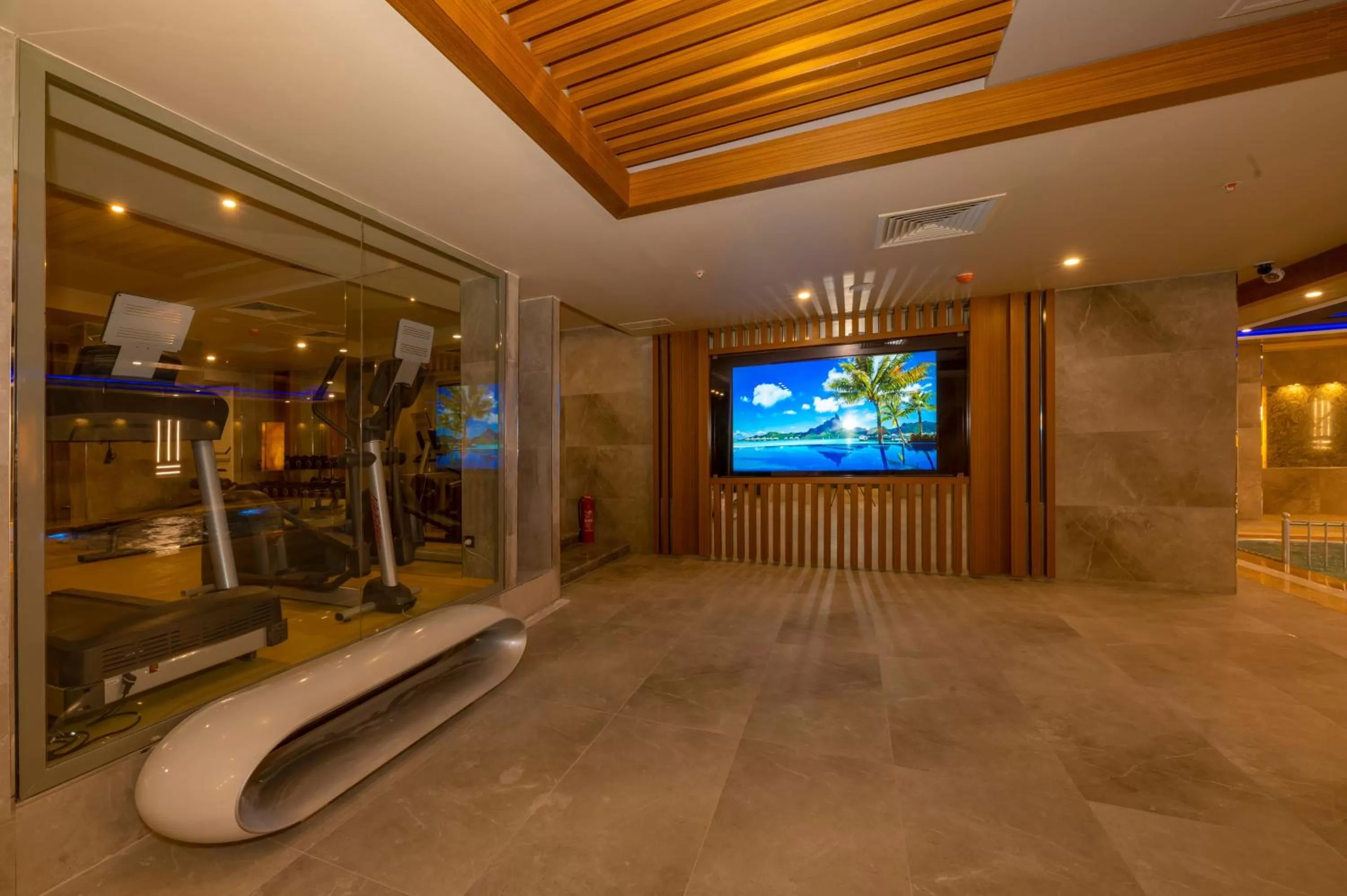 Fitness centre/facilities in Ramada By Wyndham Istanbul Pera Taksim