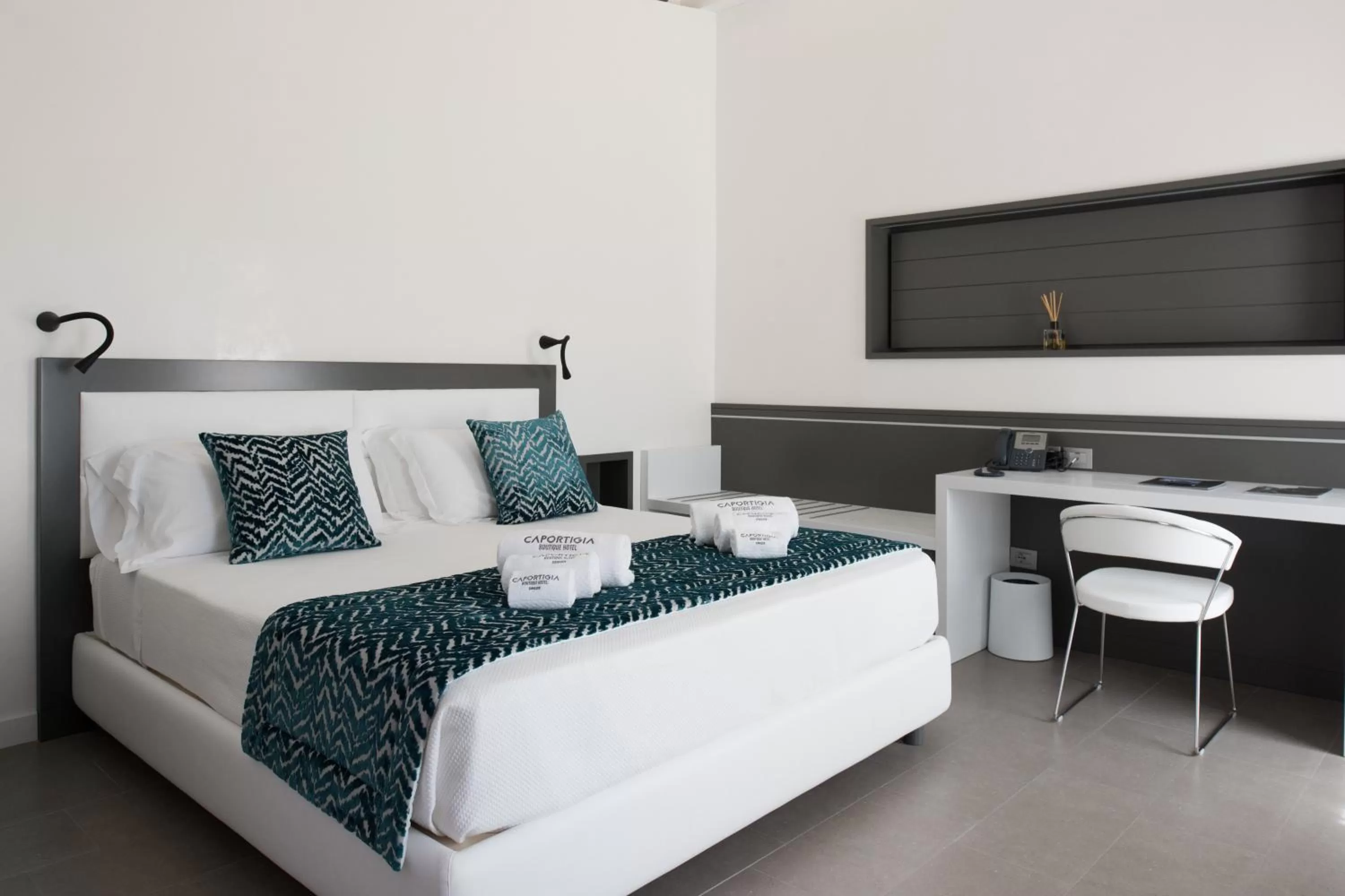 Bedroom in Caportigia Boutique Hotel