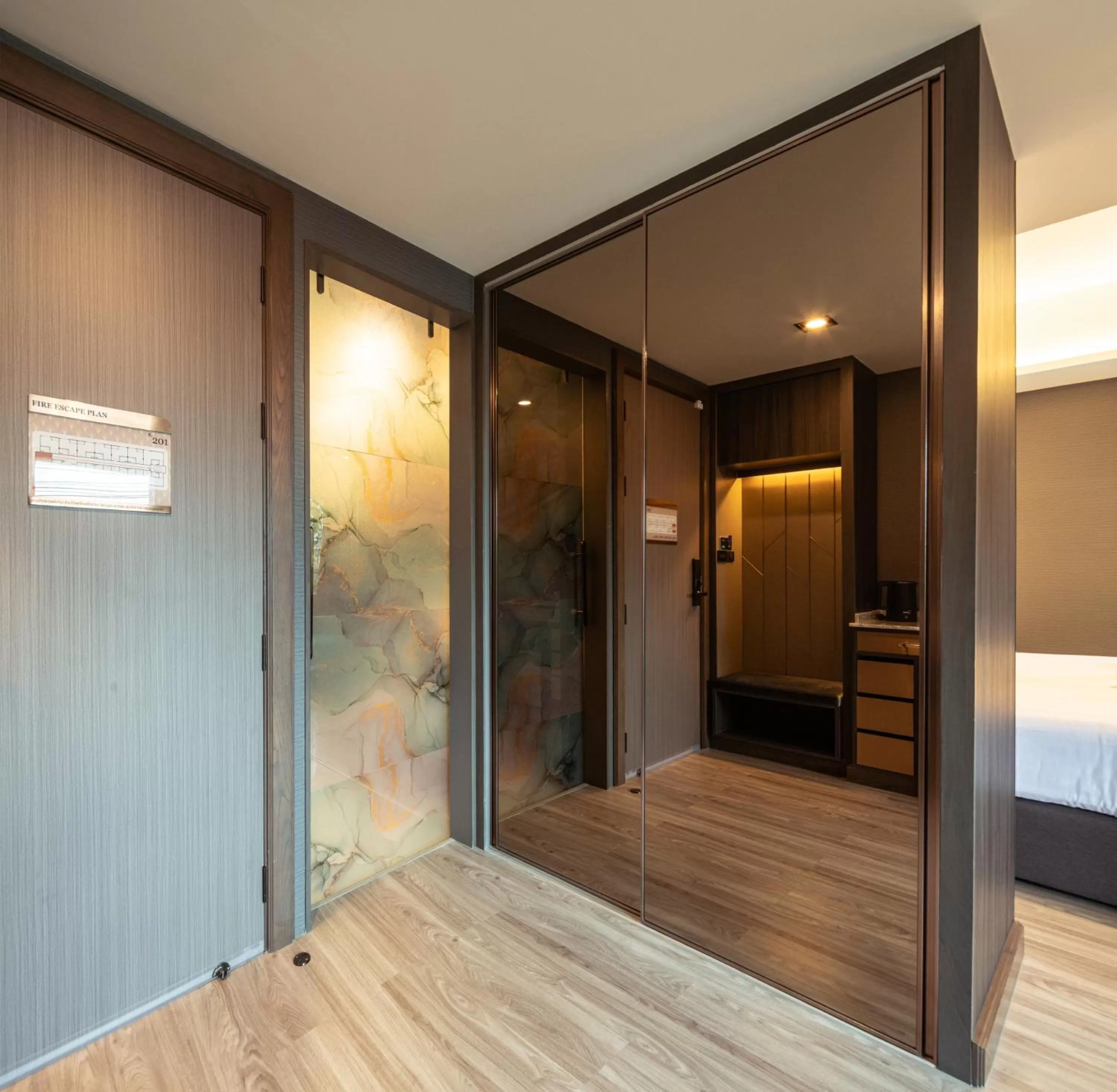 Bedroom, Bed in The One Smart Living