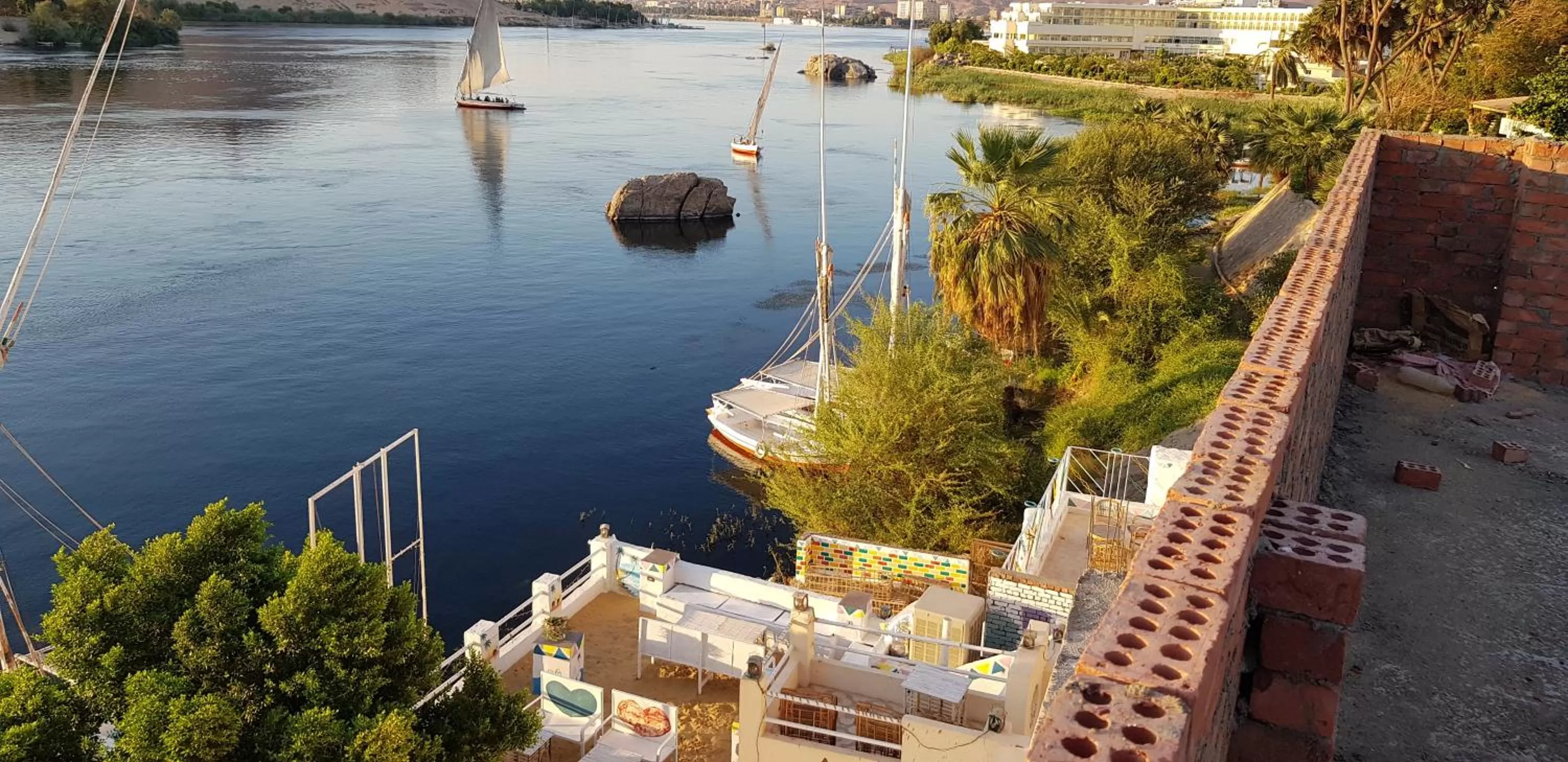 Bird's-eye View in Taharka Nubian House