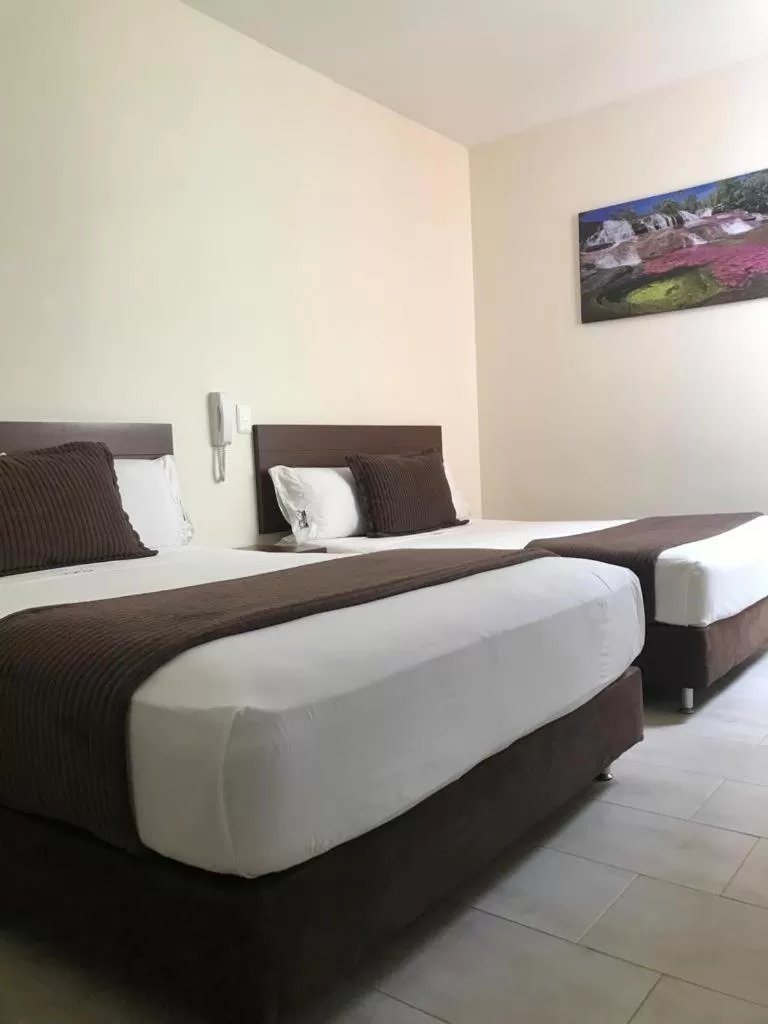 Bed in Hotel Via Principal I