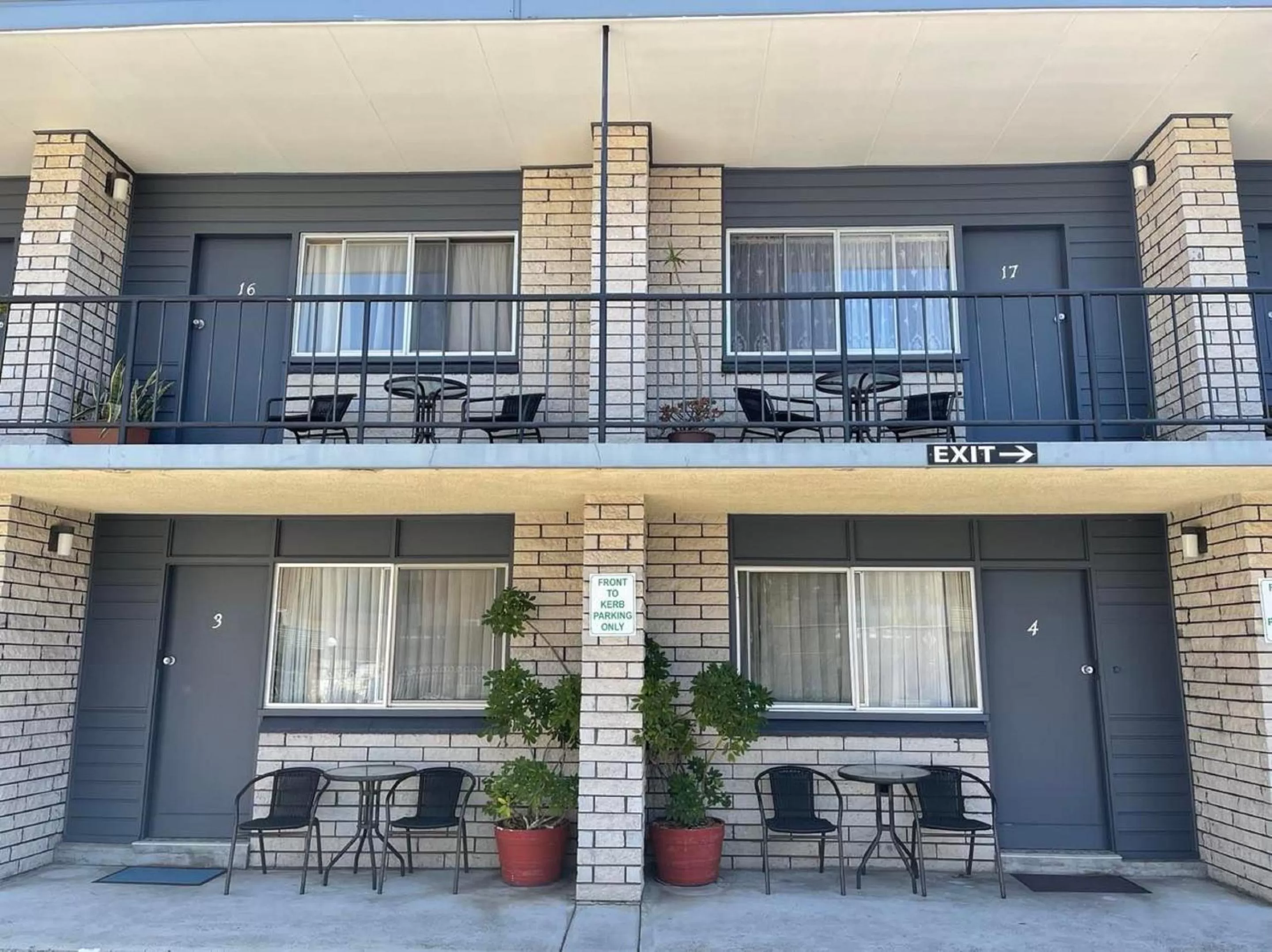 Balcony/Terrace in Forster Motor Inn