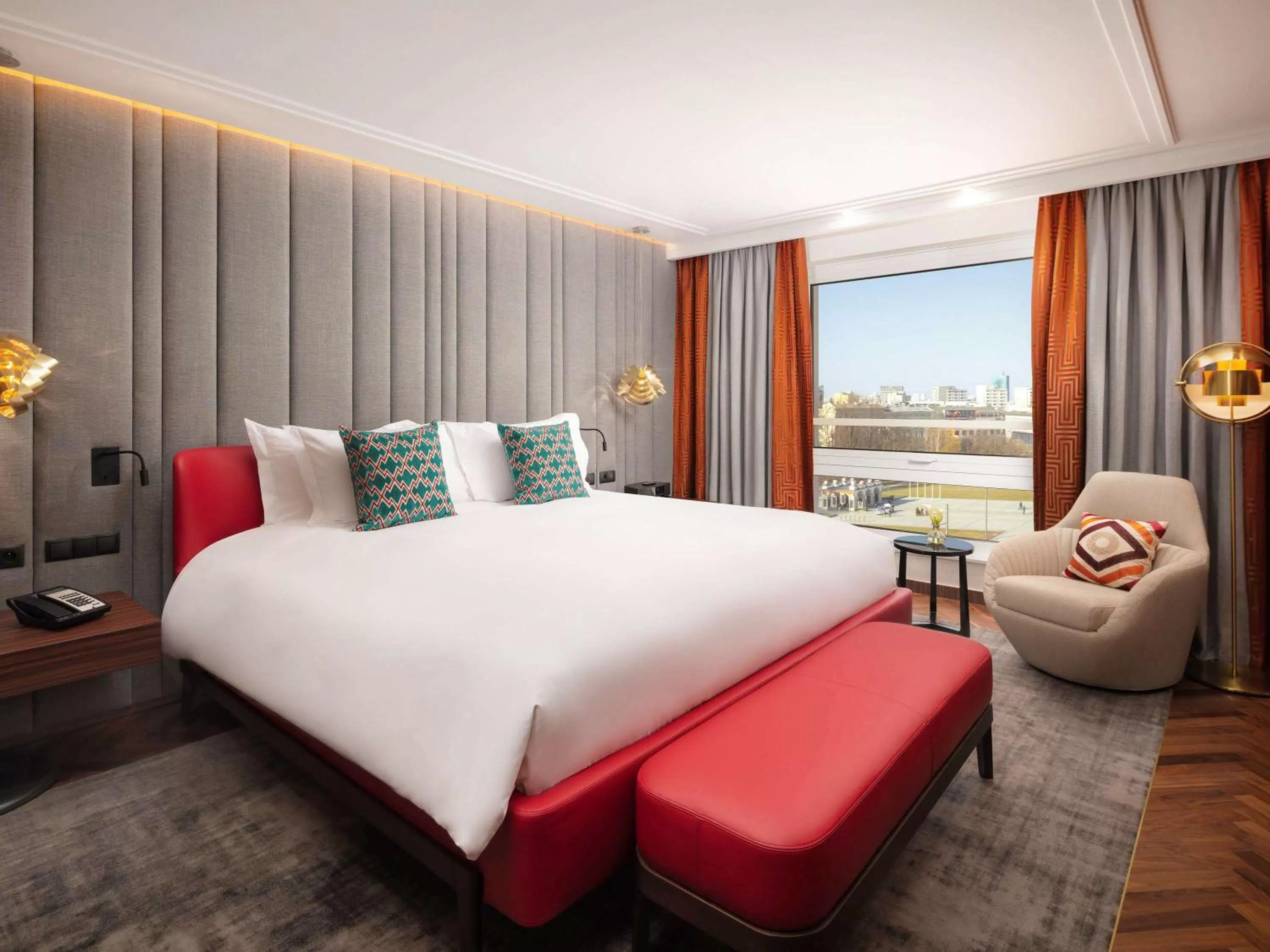 Photo of the whole room, Bed in Sofitel Warsaw Victoria