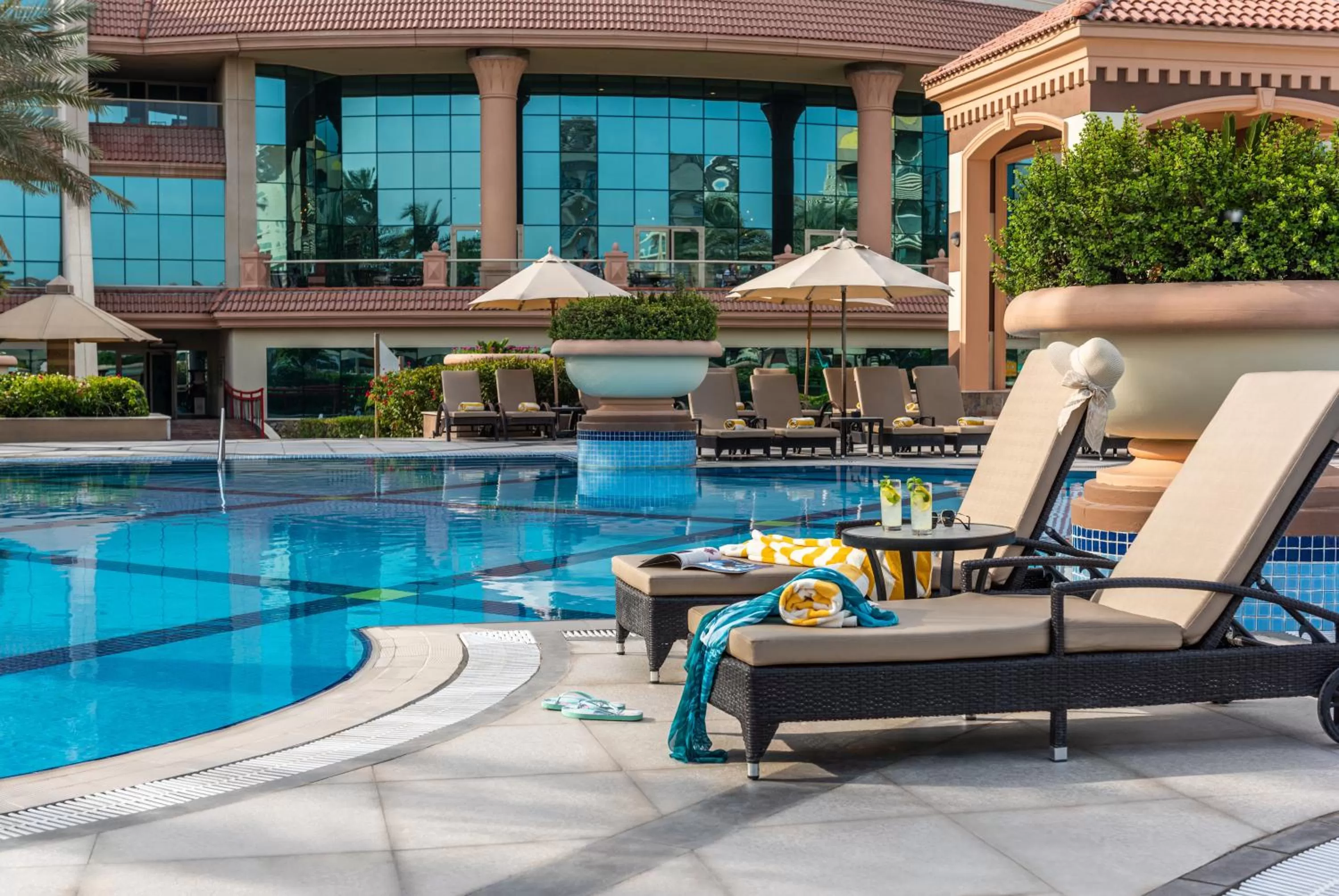 Swimming pool in Al Raha Beach Resort & Spa