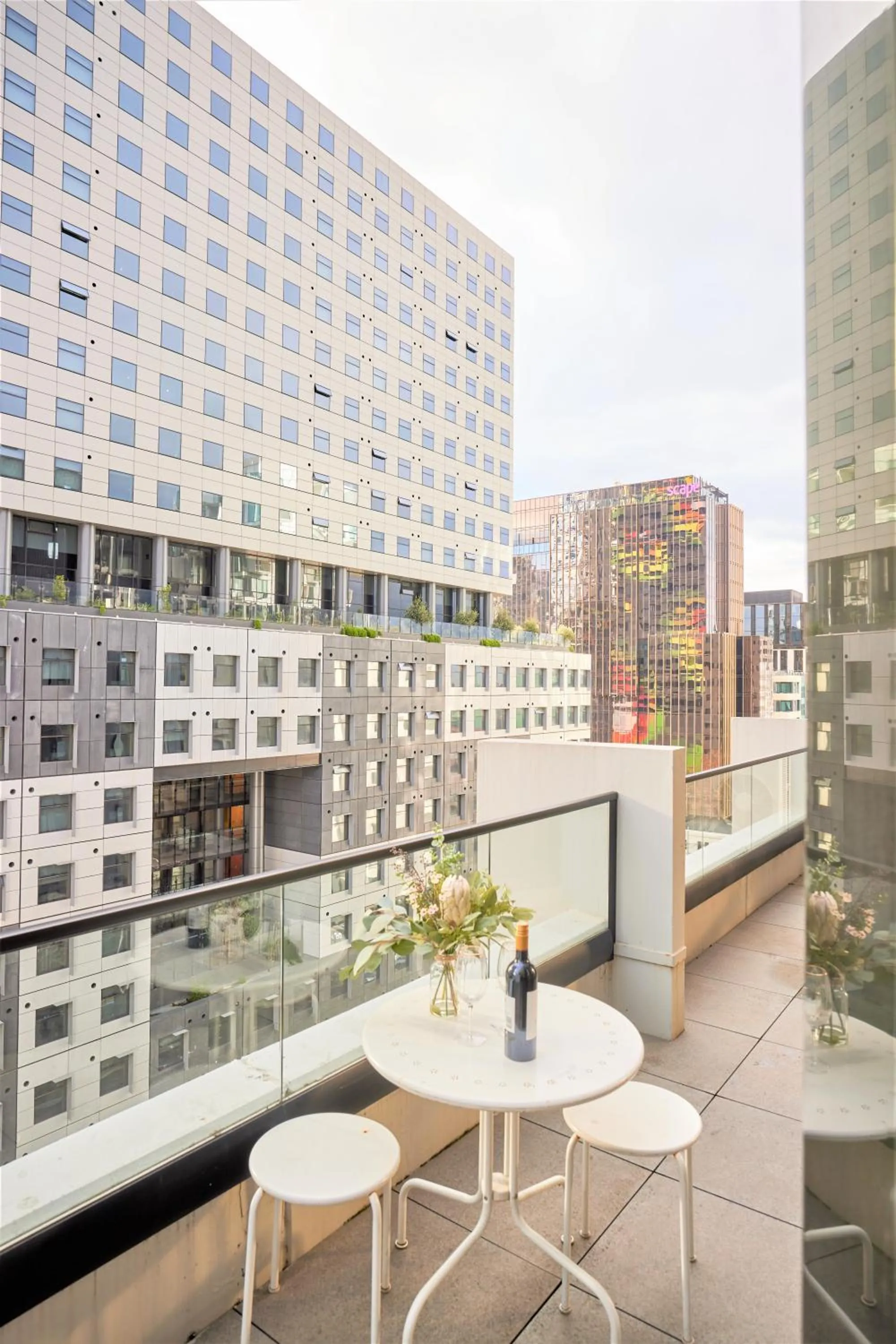 City view in Arrow on Swanston