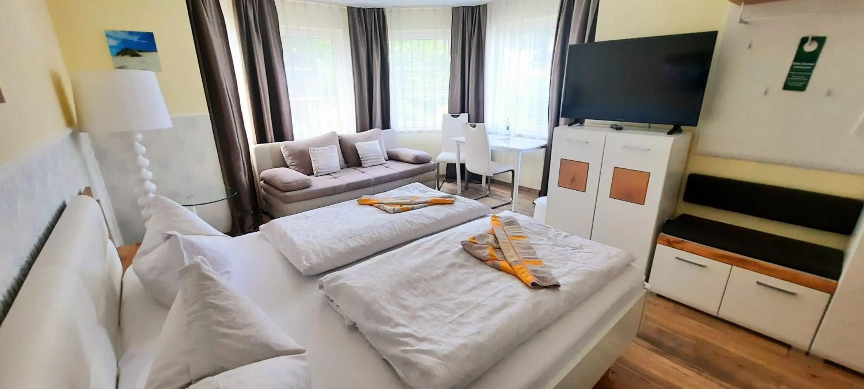 Bed in Hotel Waterkant