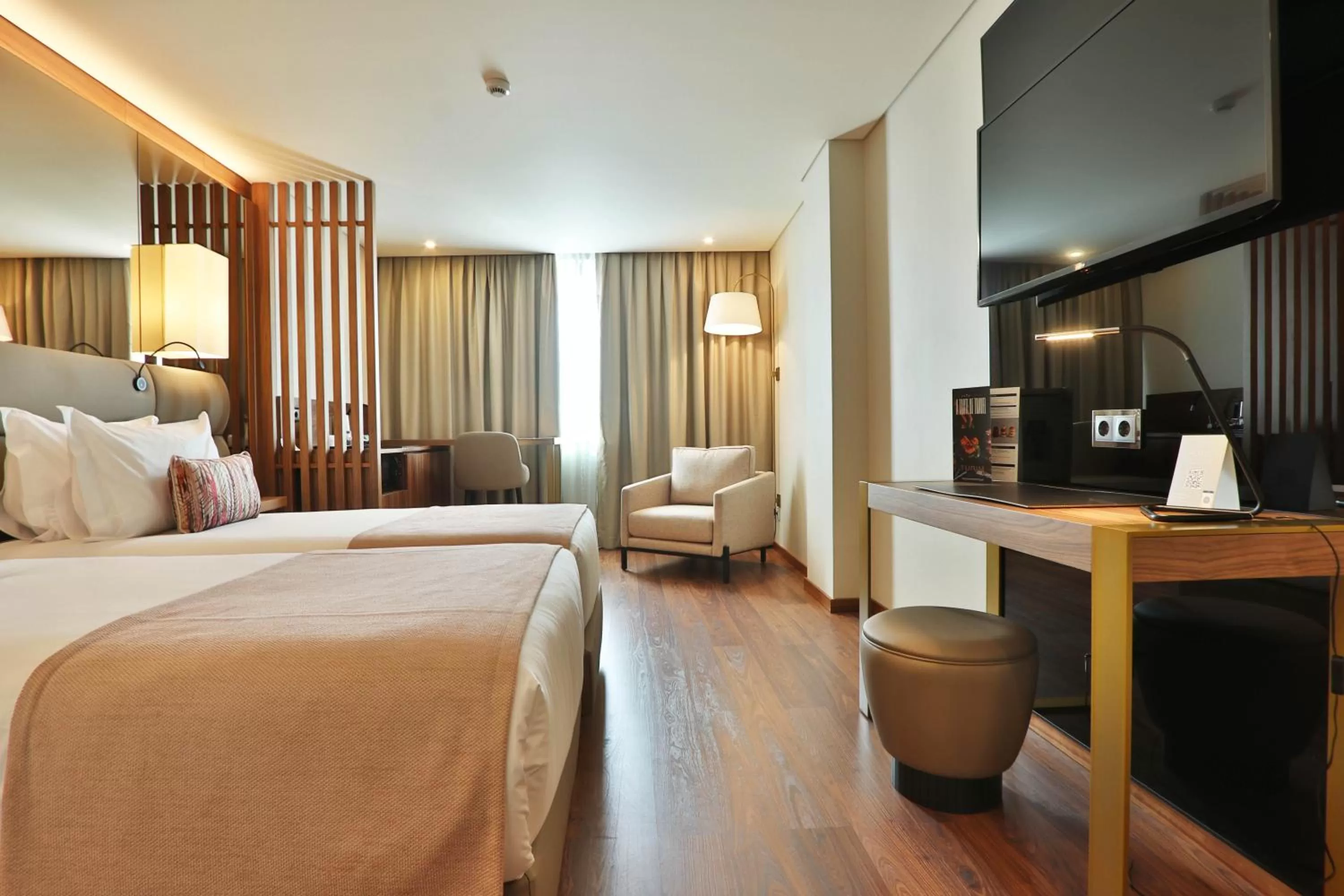 Bed in TURIM Ibéria Hotel