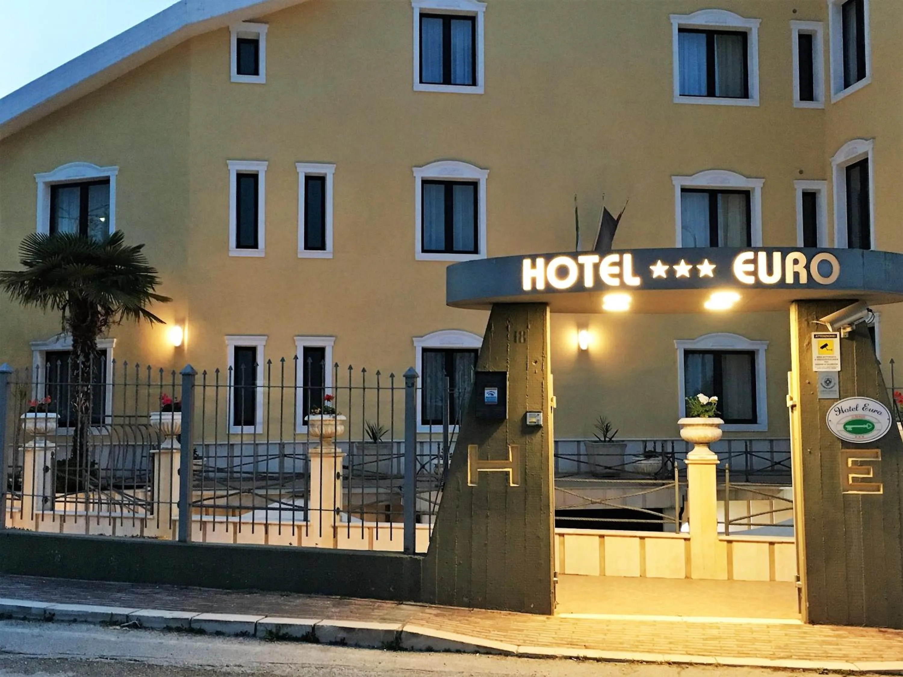 Property building in Hotel Euro