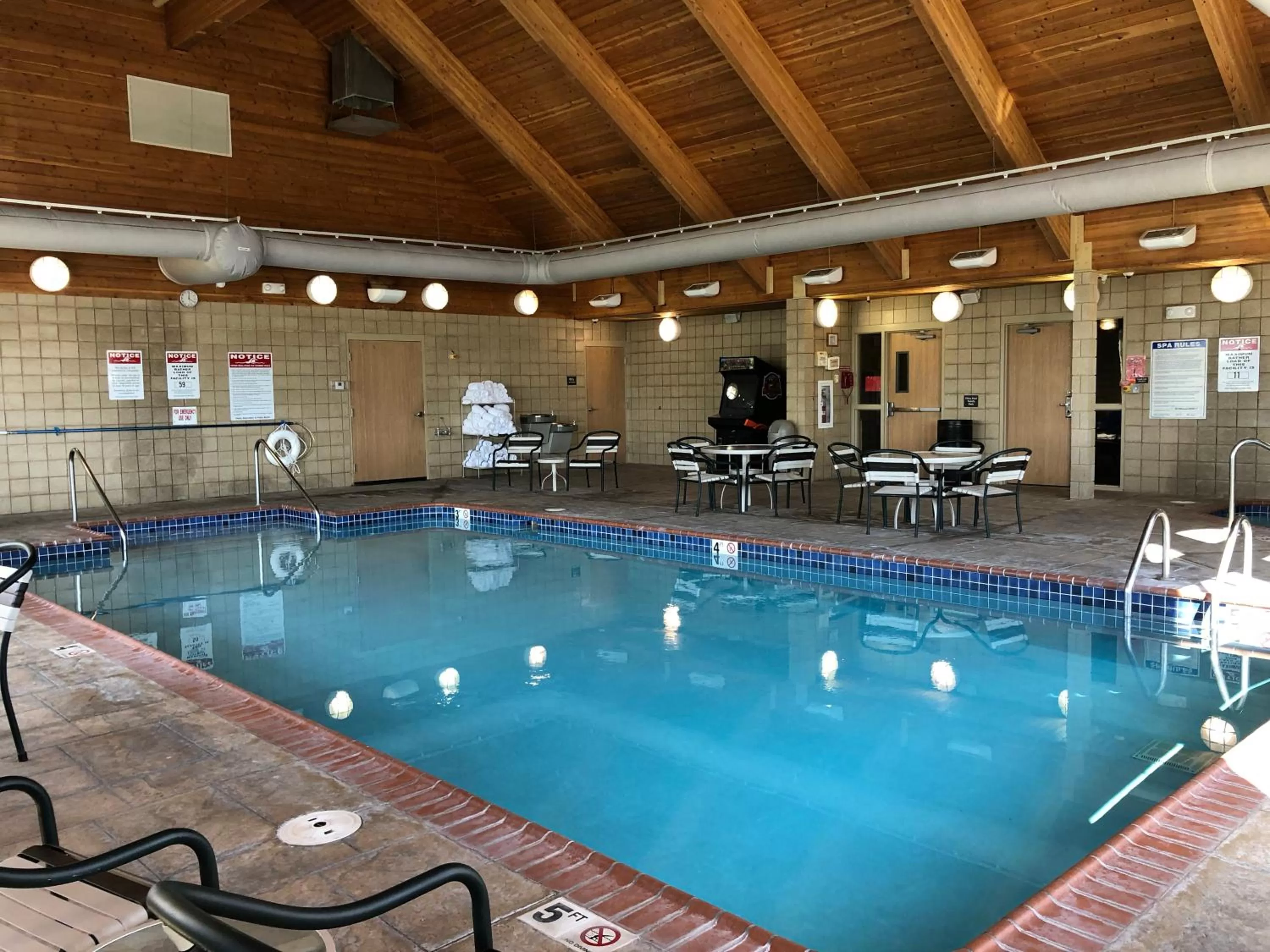 Swimming pool in AmericInn by Wyndham Princeton IL