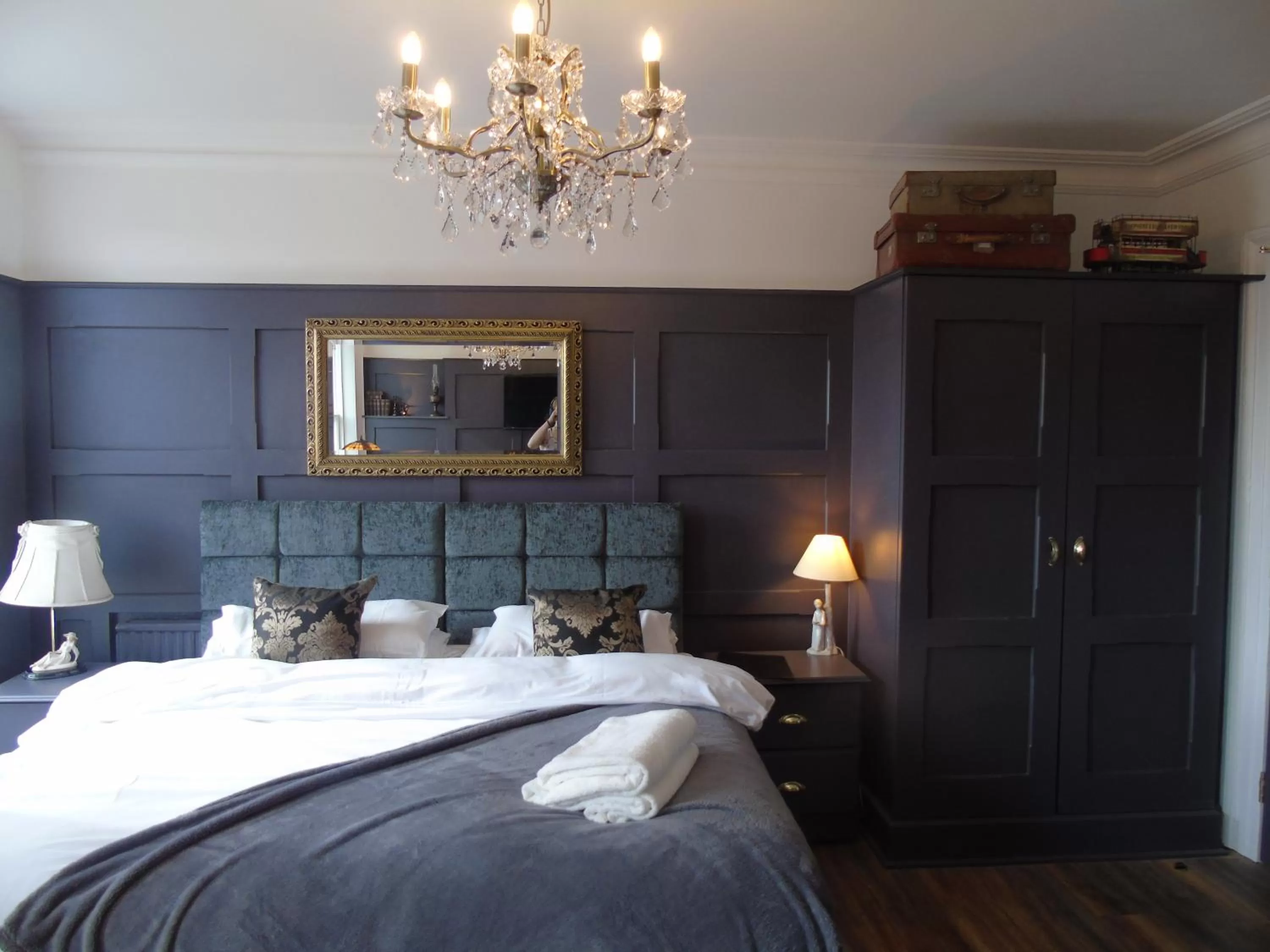 Decorative detail, Bed in The Warren Belfast