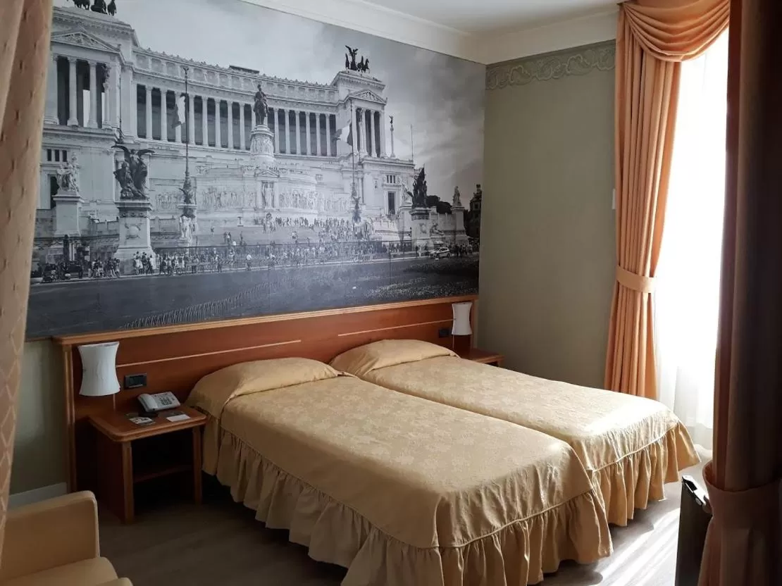 Bed in Ele Green Park Hotel Pamphili