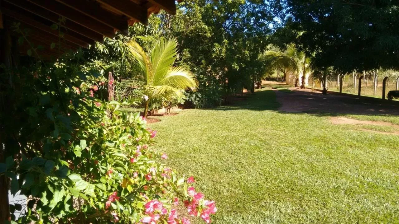 Garden in Pousada Sorocabana