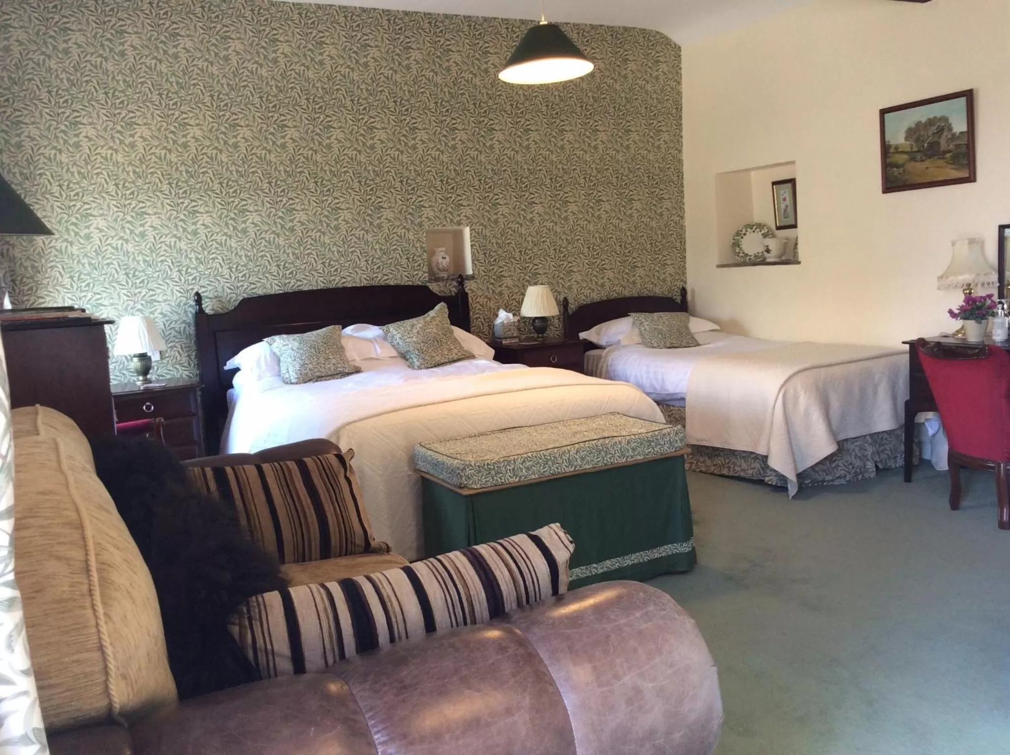 Bedroom, Bed in Whashton Springs Farmhouse B&B