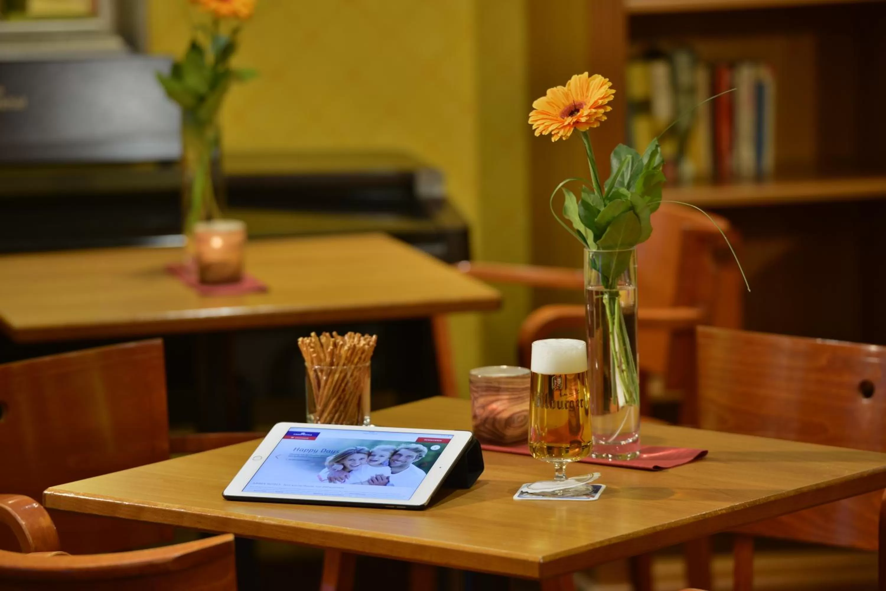 Lounge or bar in PLAZA INN Leonberg