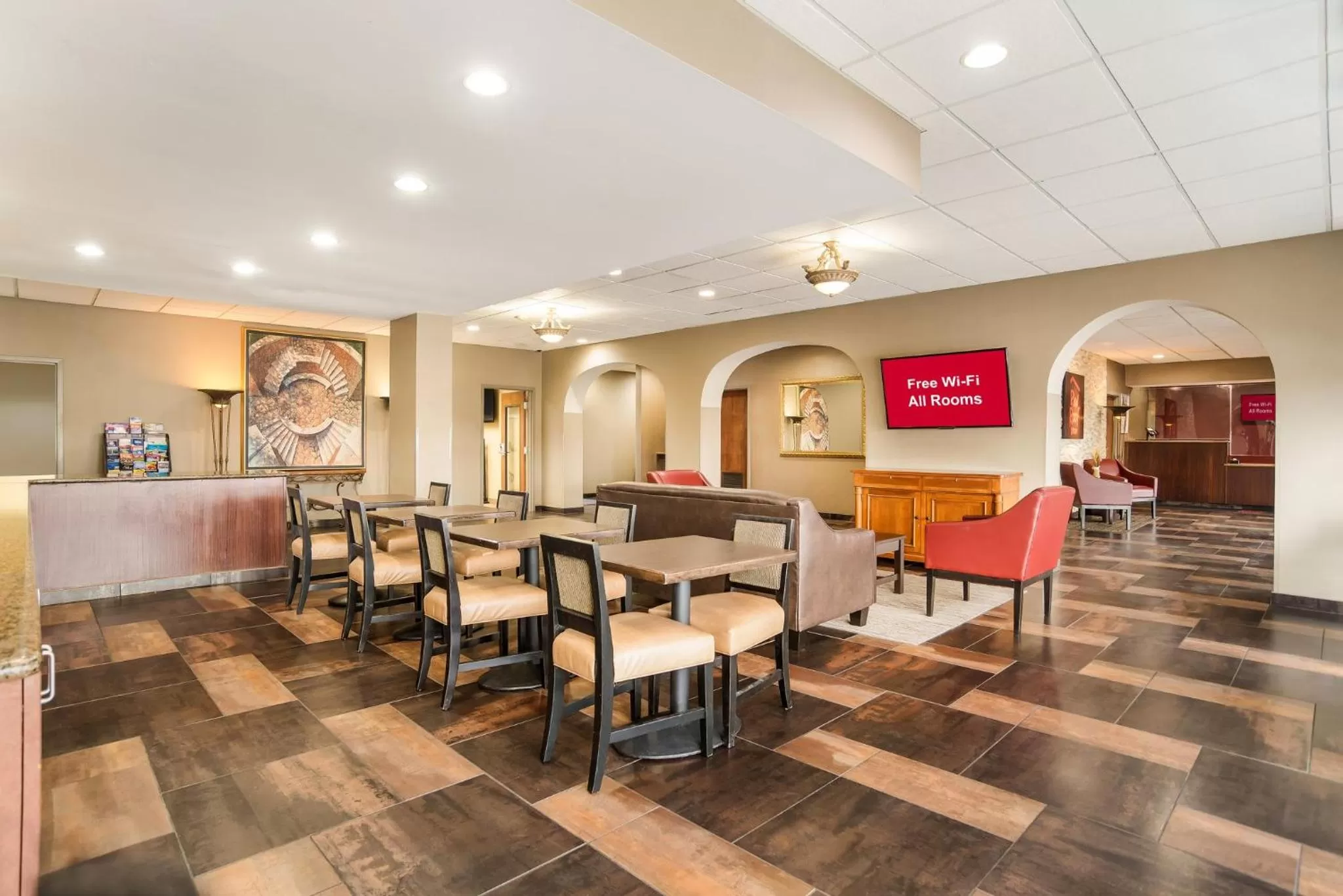 Lobby or reception in Red Roof Inn Baltimore South Glen Burnie