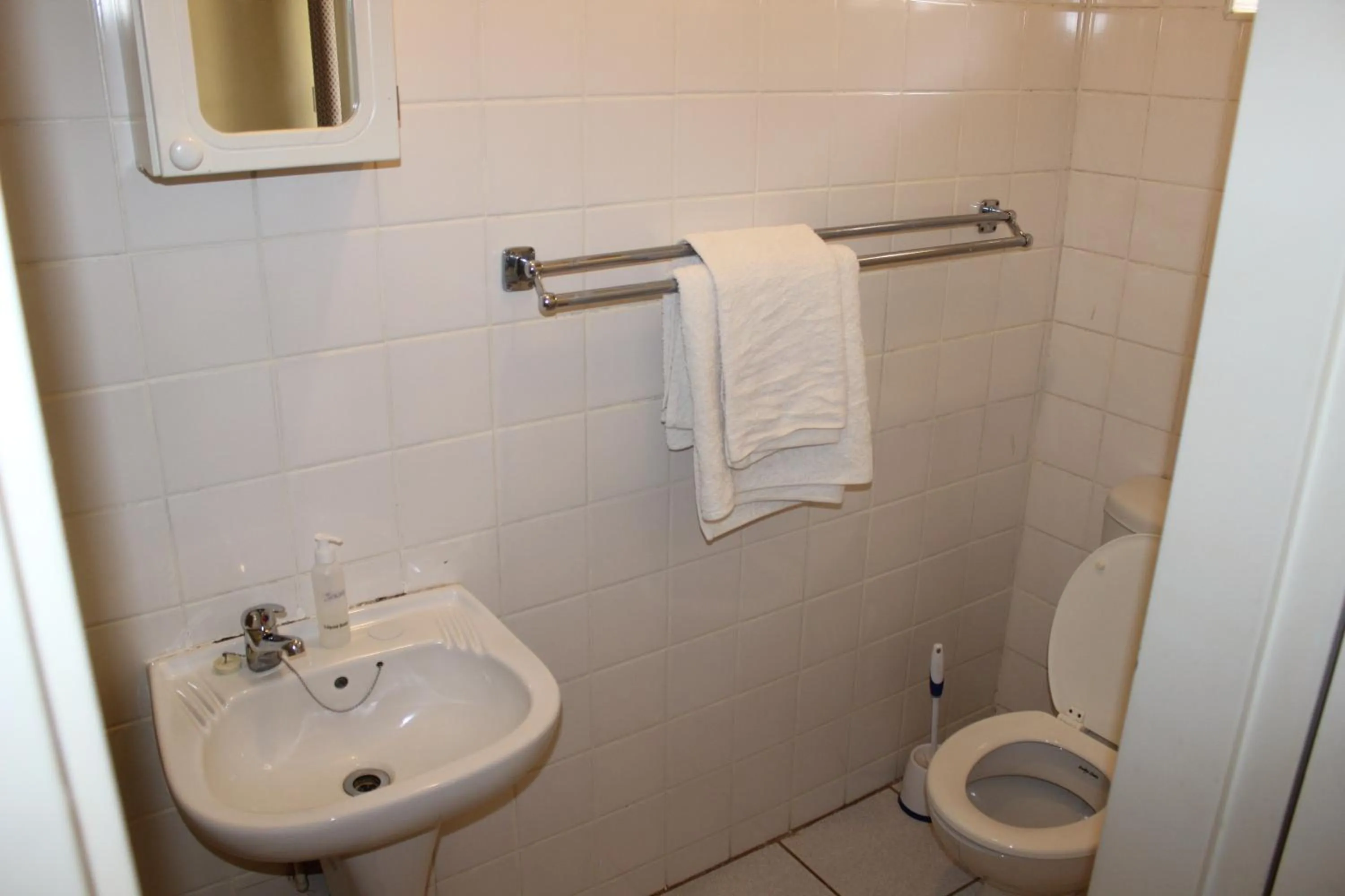 Toilet in Purple Olive Guest House