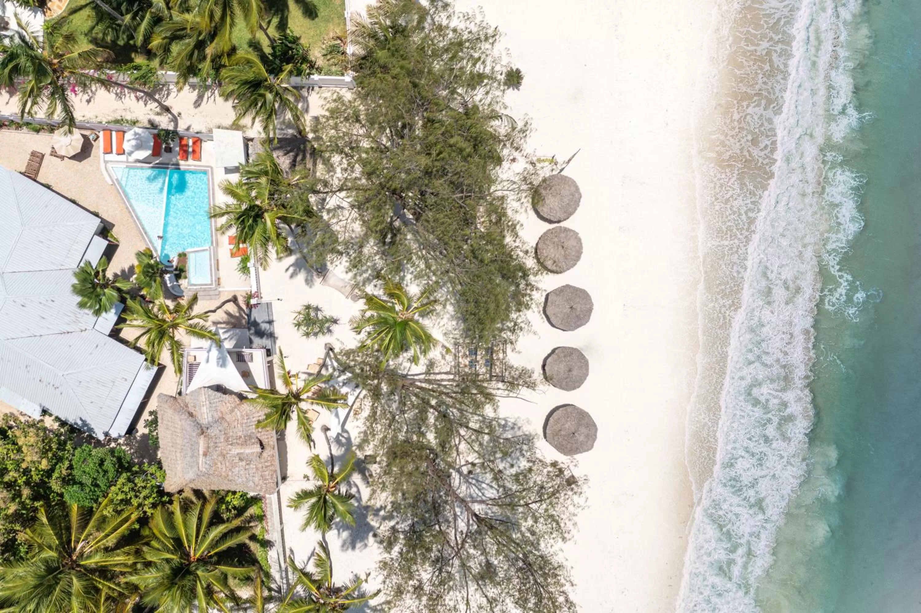 Bird's eye view, Bird's-eye View in Seashore Villa