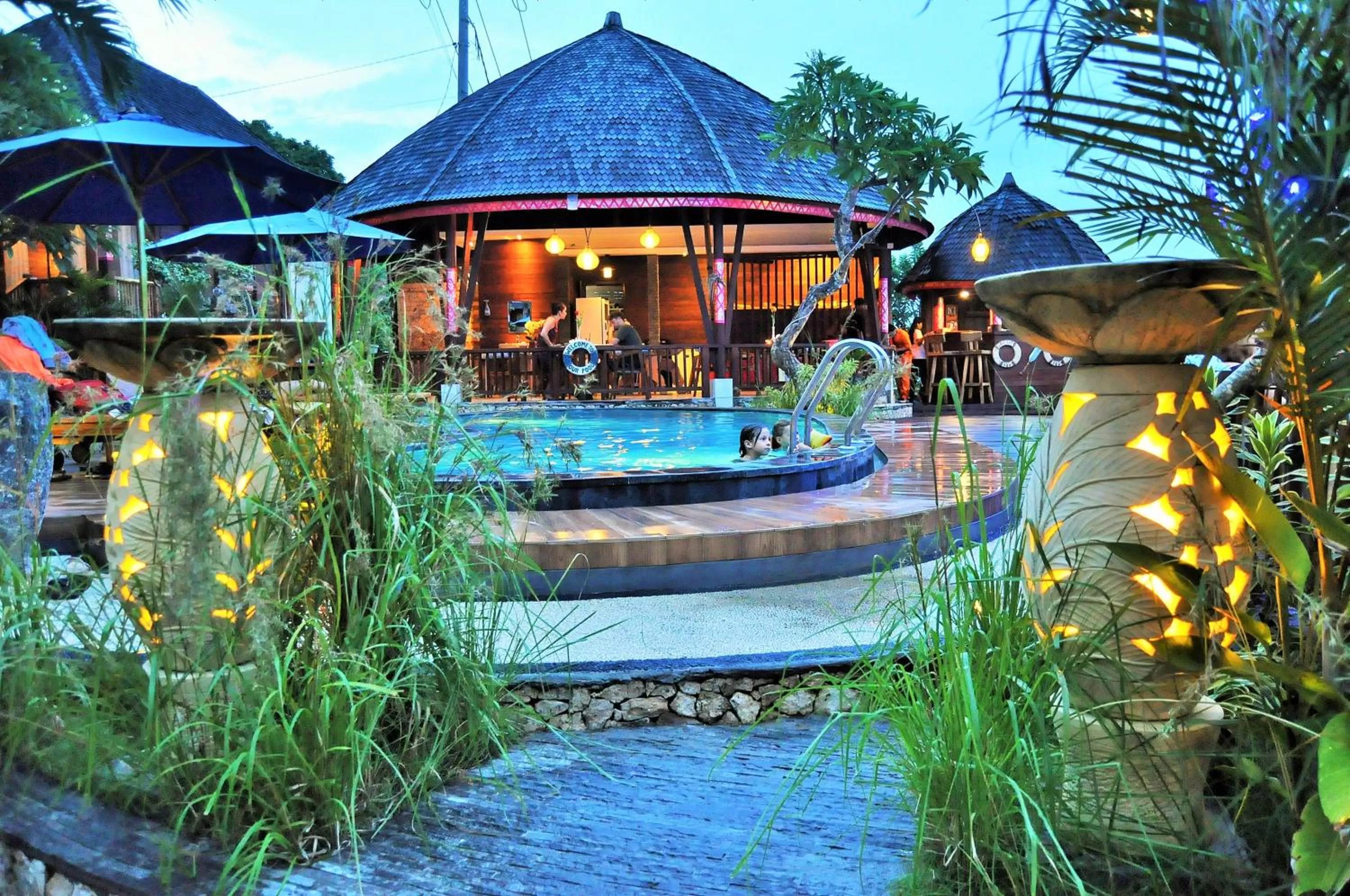 Patio in Ocean Terrace Suite And Spa Luxury